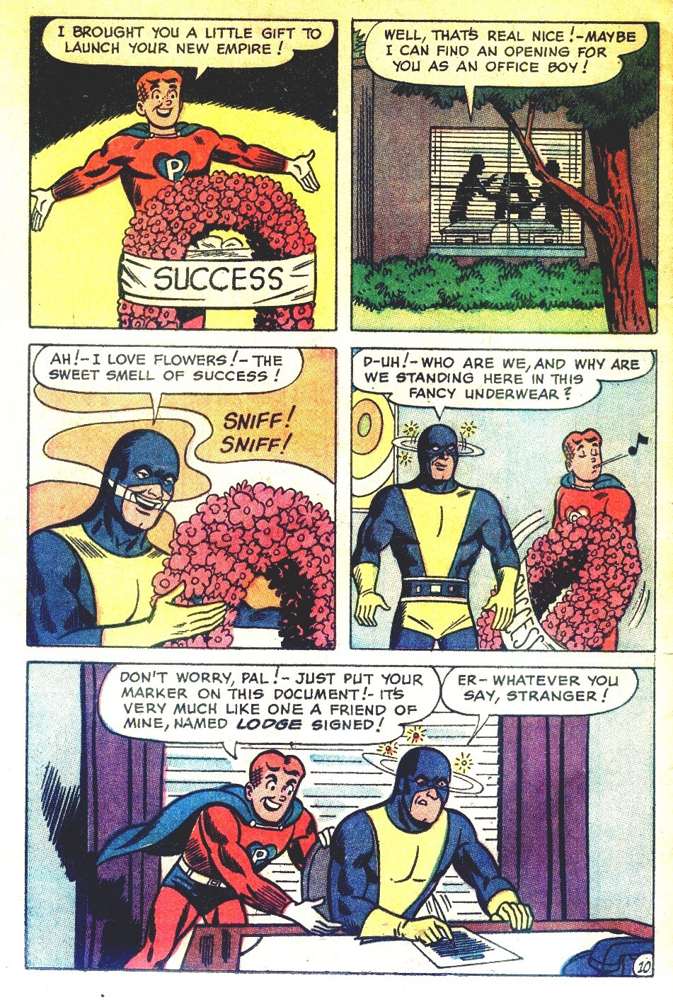 Read online Archie as Captain Pureheart comic -  Issue #6 - 32