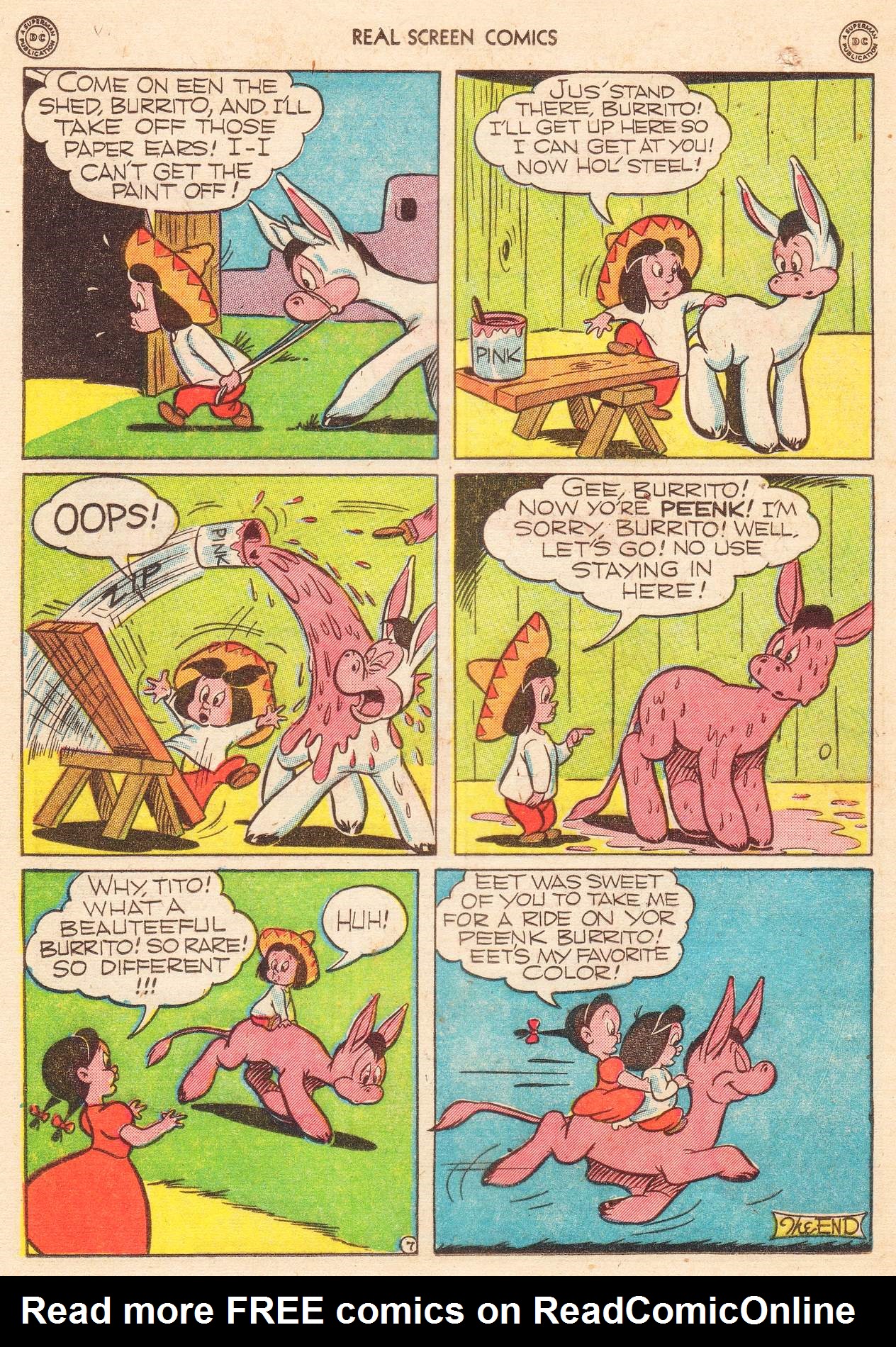 Read online Real Screen Comics comic -  Issue #11 - 16