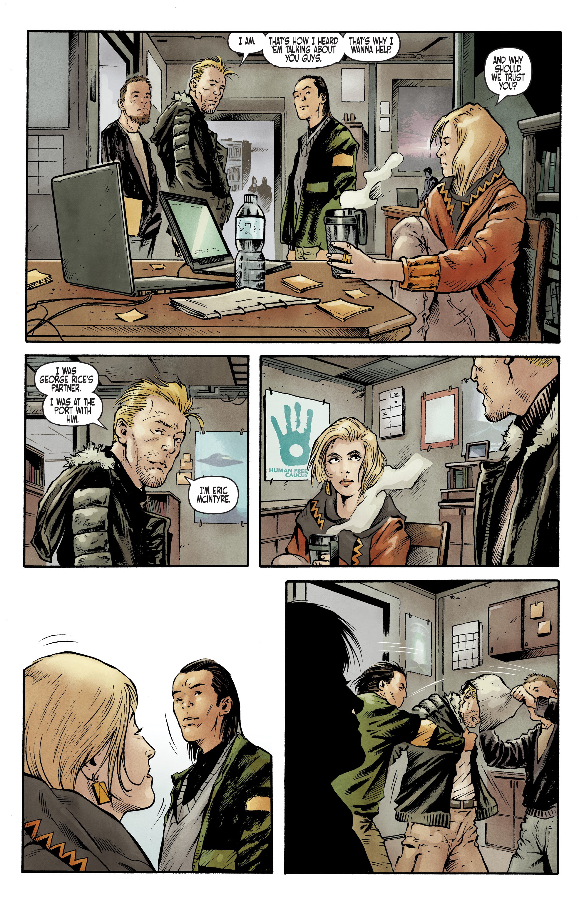 Read online Port of Earth comic -  Issue #9 - 13