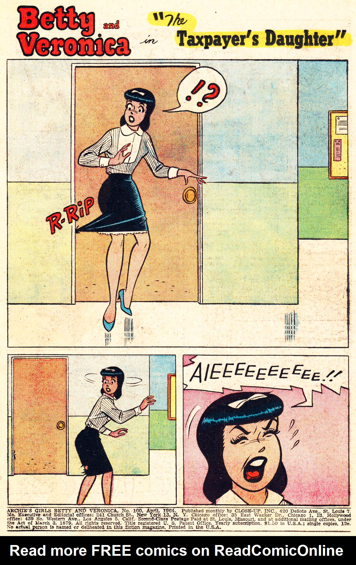 Read online Archie's Girls Betty and Veronica comic -  Issue #100 - 3