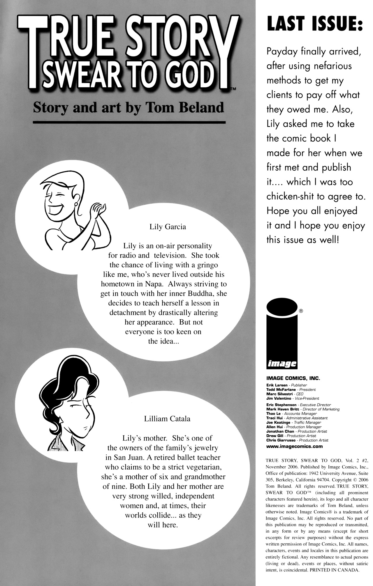 Read online True Story, Swear to God comic -  Issue #2 - 2