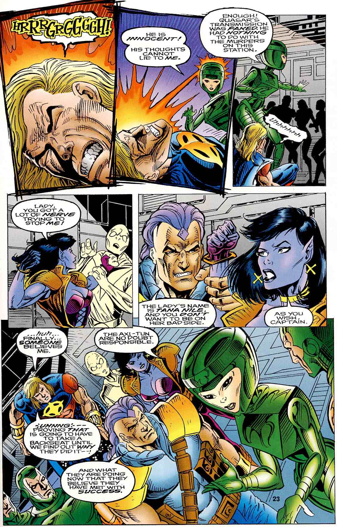 Read online Cosmic Powers Unlimited comic -  Issue #4 - 20