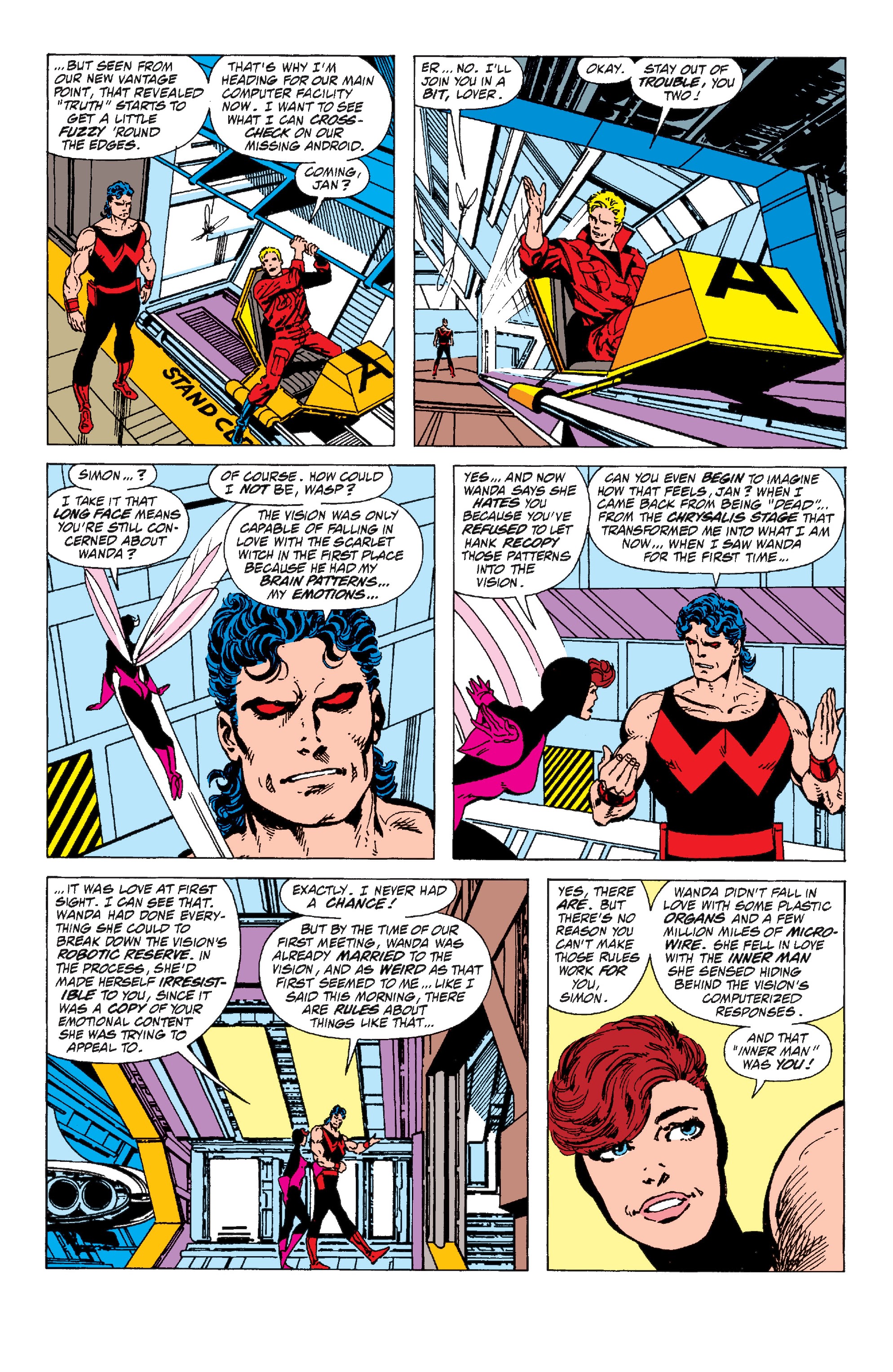 Read online Avengers West Coast Epic Collection: How The West Was Won comic -  Issue #Avengers West Coast Epic Collection Vision Quest (Part 4) - 31
