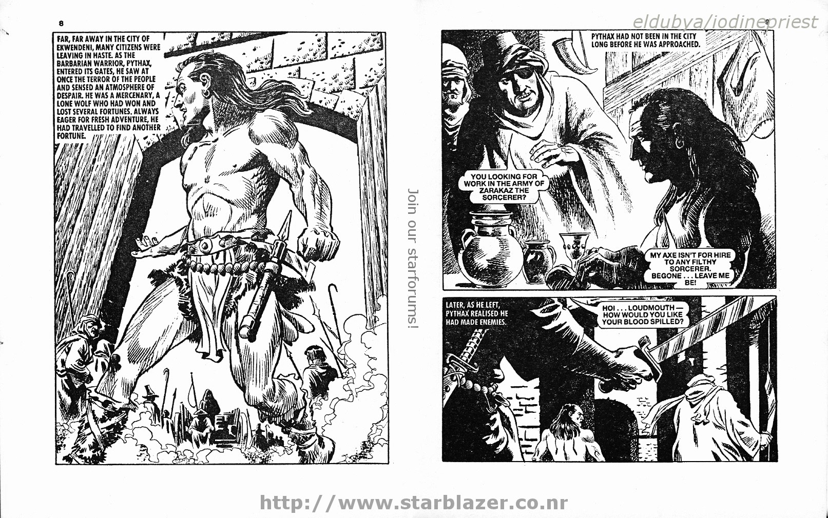 Read online Starblazer comic -  Issue #233 - 6
