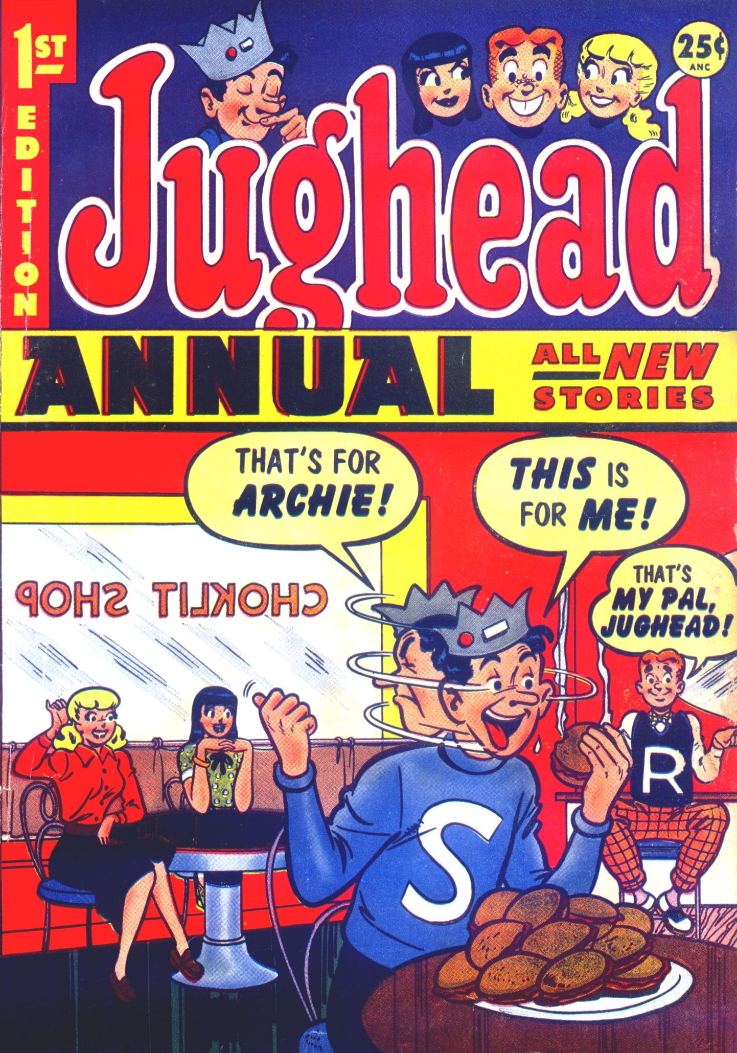Read online Archie's Pal Jughead Annual comic -  Issue #1 - 1