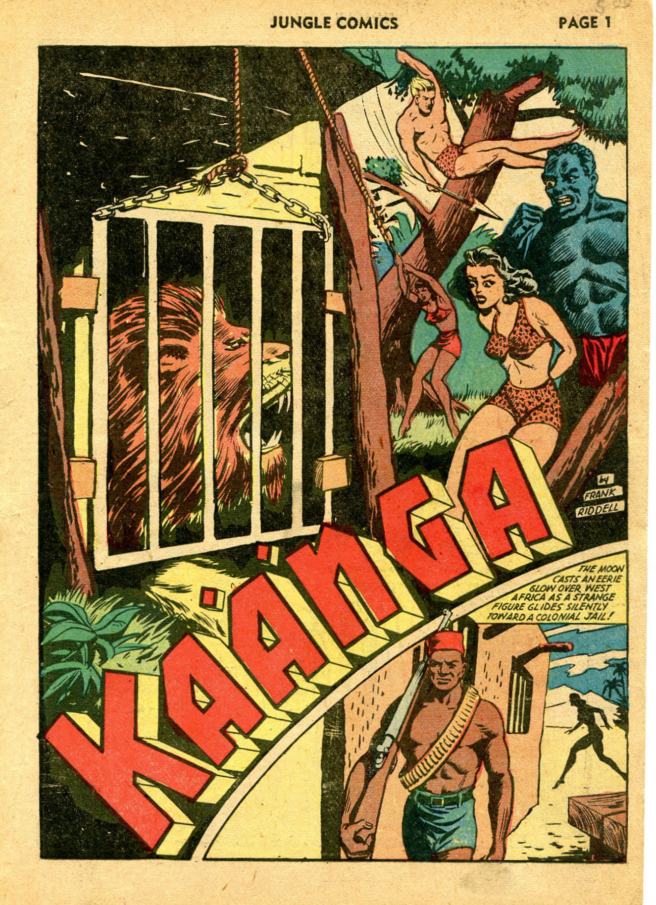 Read online Jungle Comics comic -  Issue #39 - 3