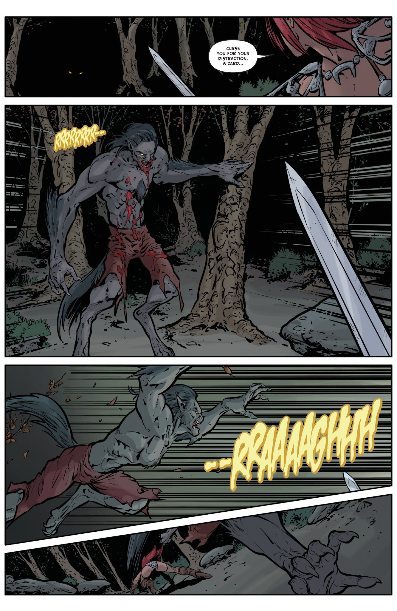 Read online Red Sonja: Halloween Special comic -  Issue # Full - 16