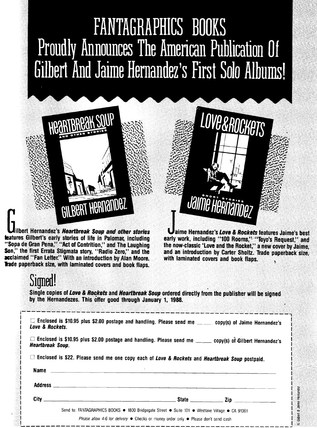 Read online Love and Rockets (1982) comic -  Issue #23 - 43