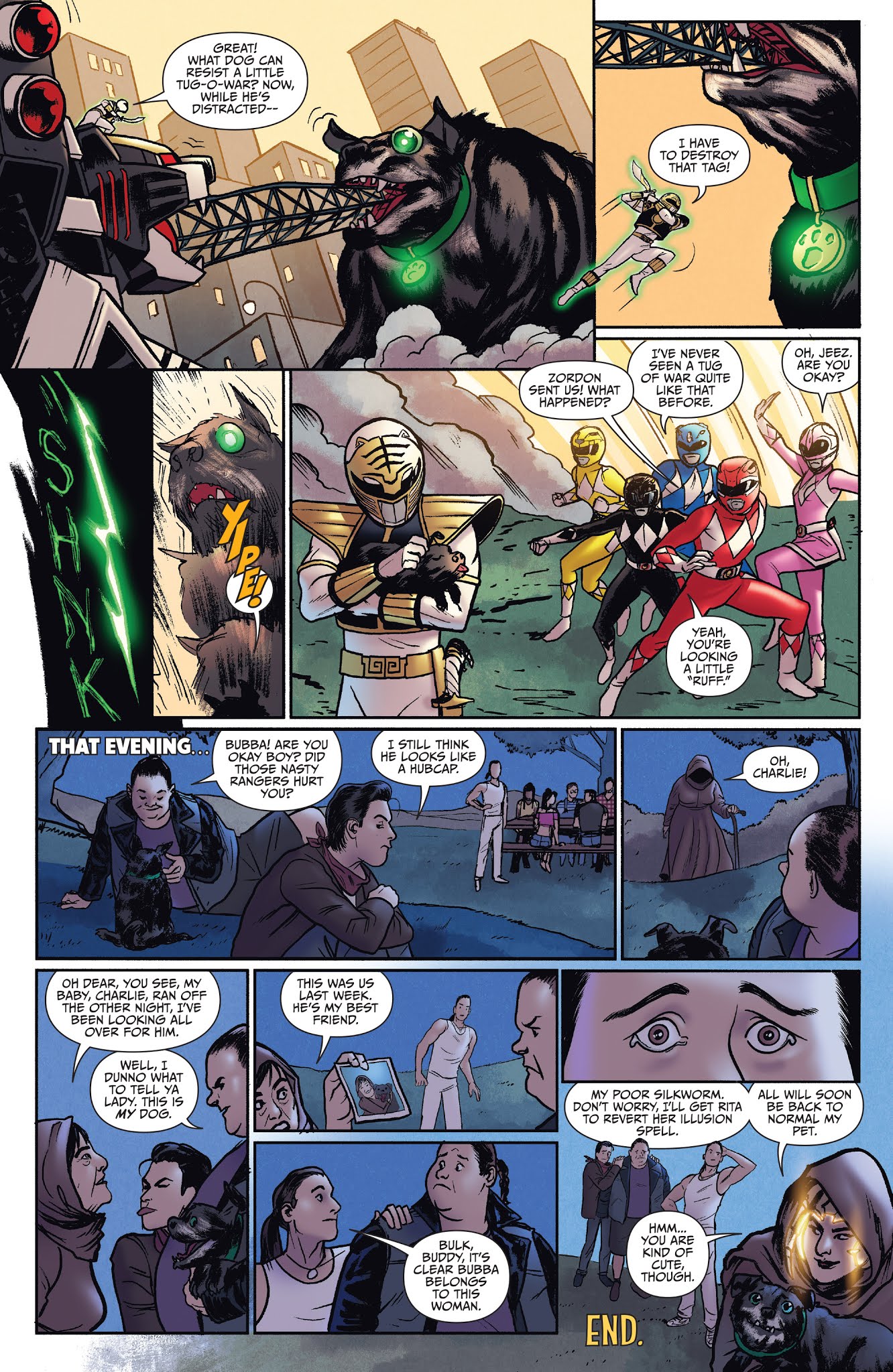 Read online Mighty Morphin Power Rangers 25th Anniversary Special comic -  Issue # Full - 8