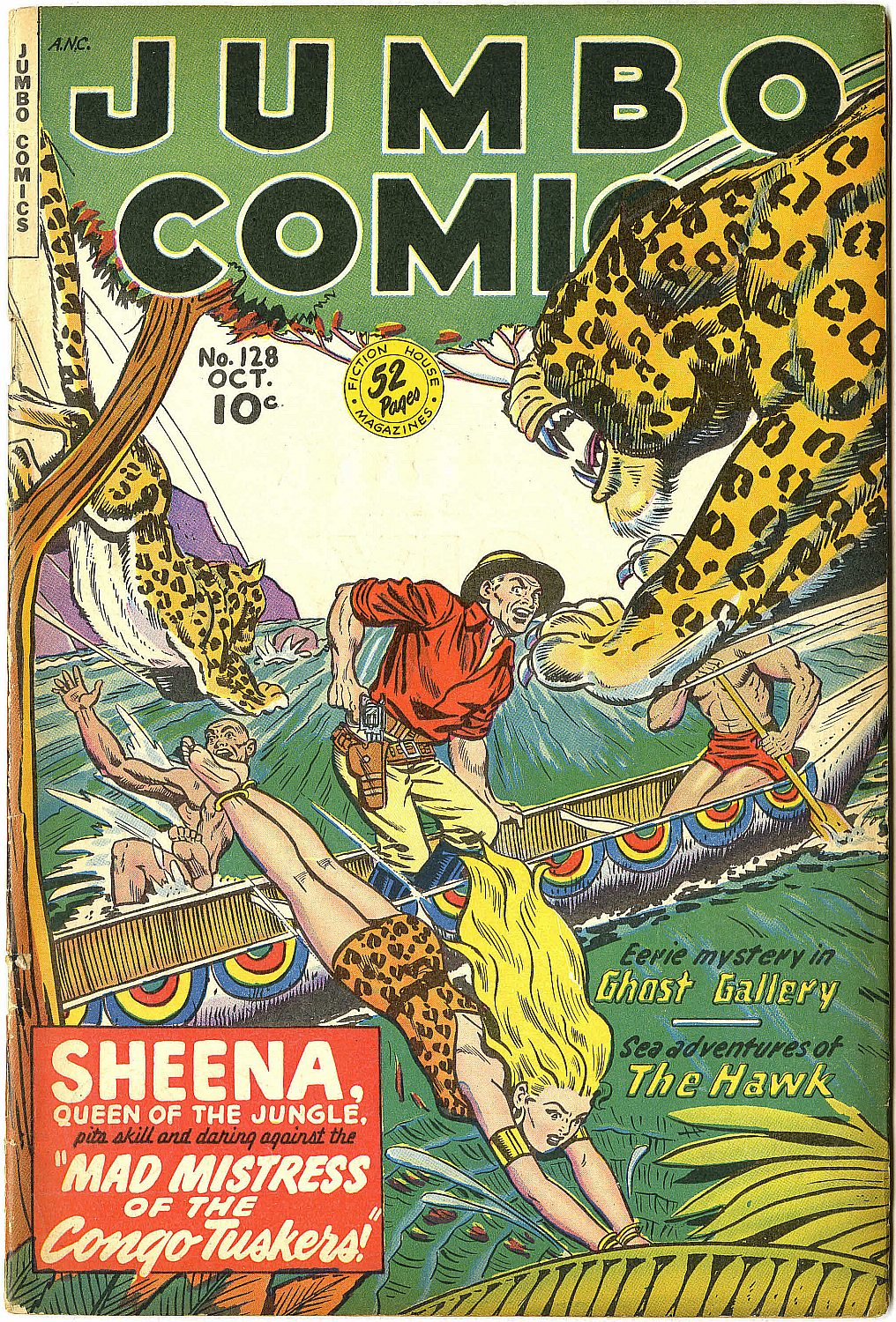 Read online Jumbo Comics comic -  Issue #128 - 1
