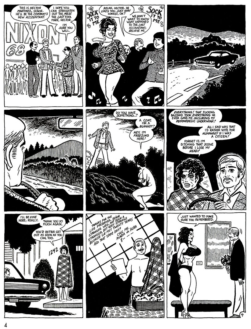 Read online Love and Rockets (1982) comic -  Issue #45 - 6