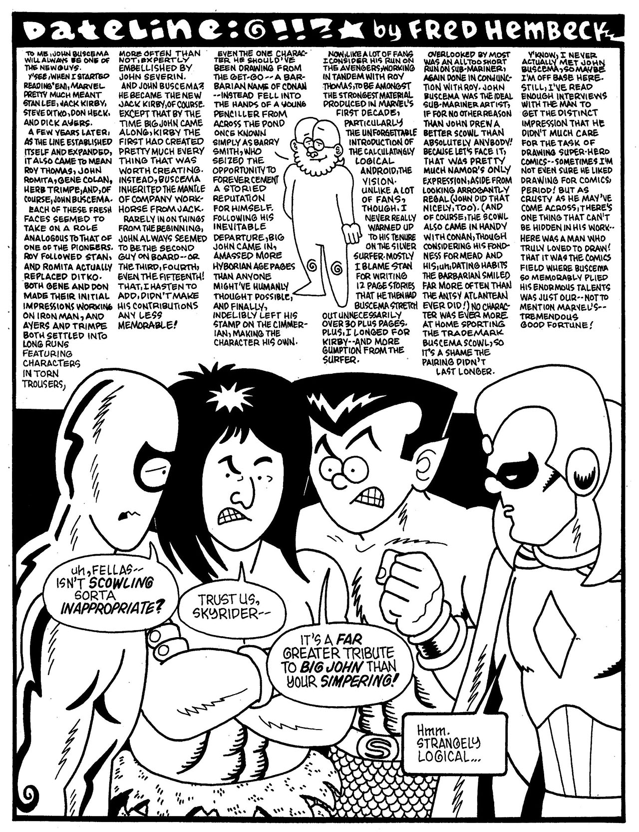Read online The Nearly Complete Essential Hembeck Archives Omnibus comic -  Issue # TPB (Part 7) - 20