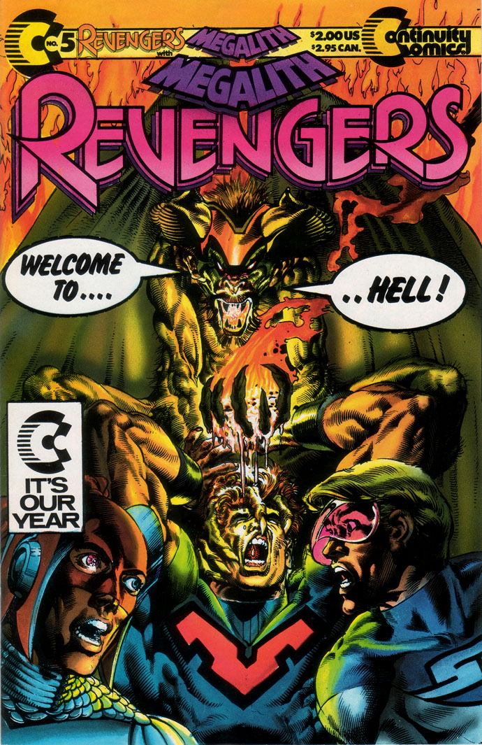 Read online The Revengers featuring Megalith comic -  Issue #5 - 1