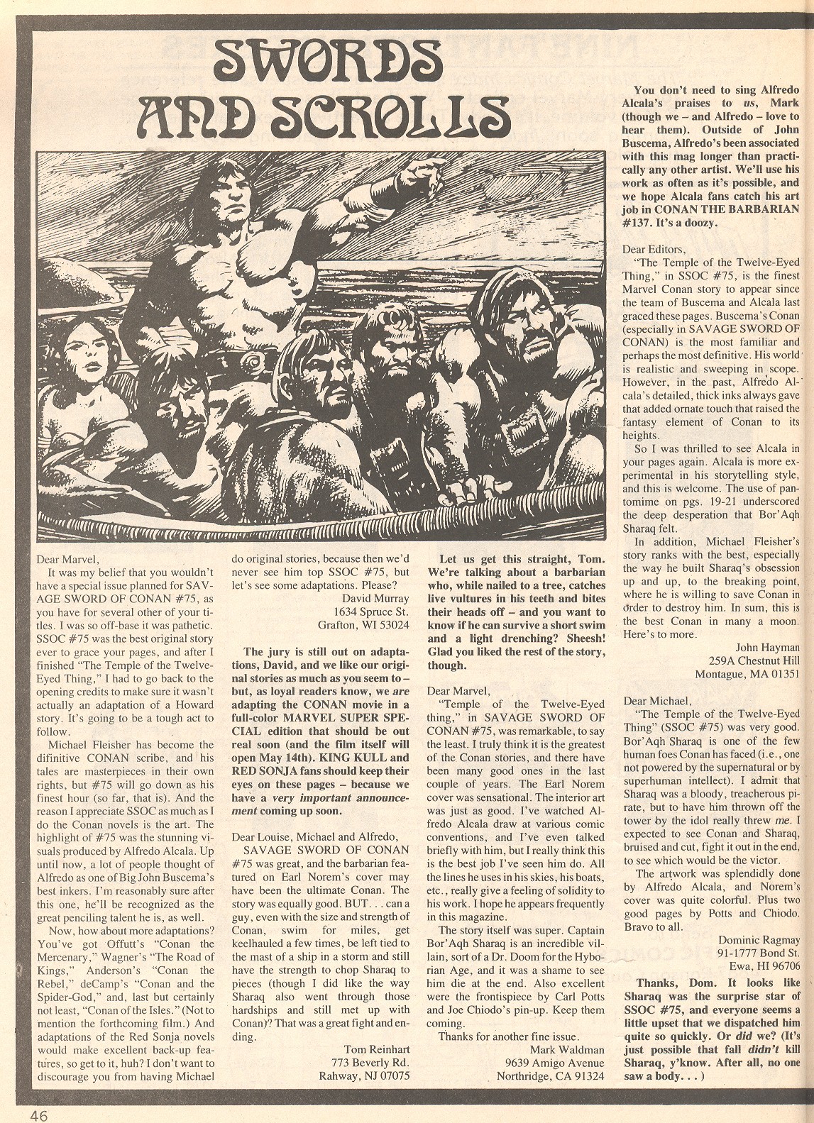 Read online The Savage Sword Of Conan comic -  Issue #78 - 46