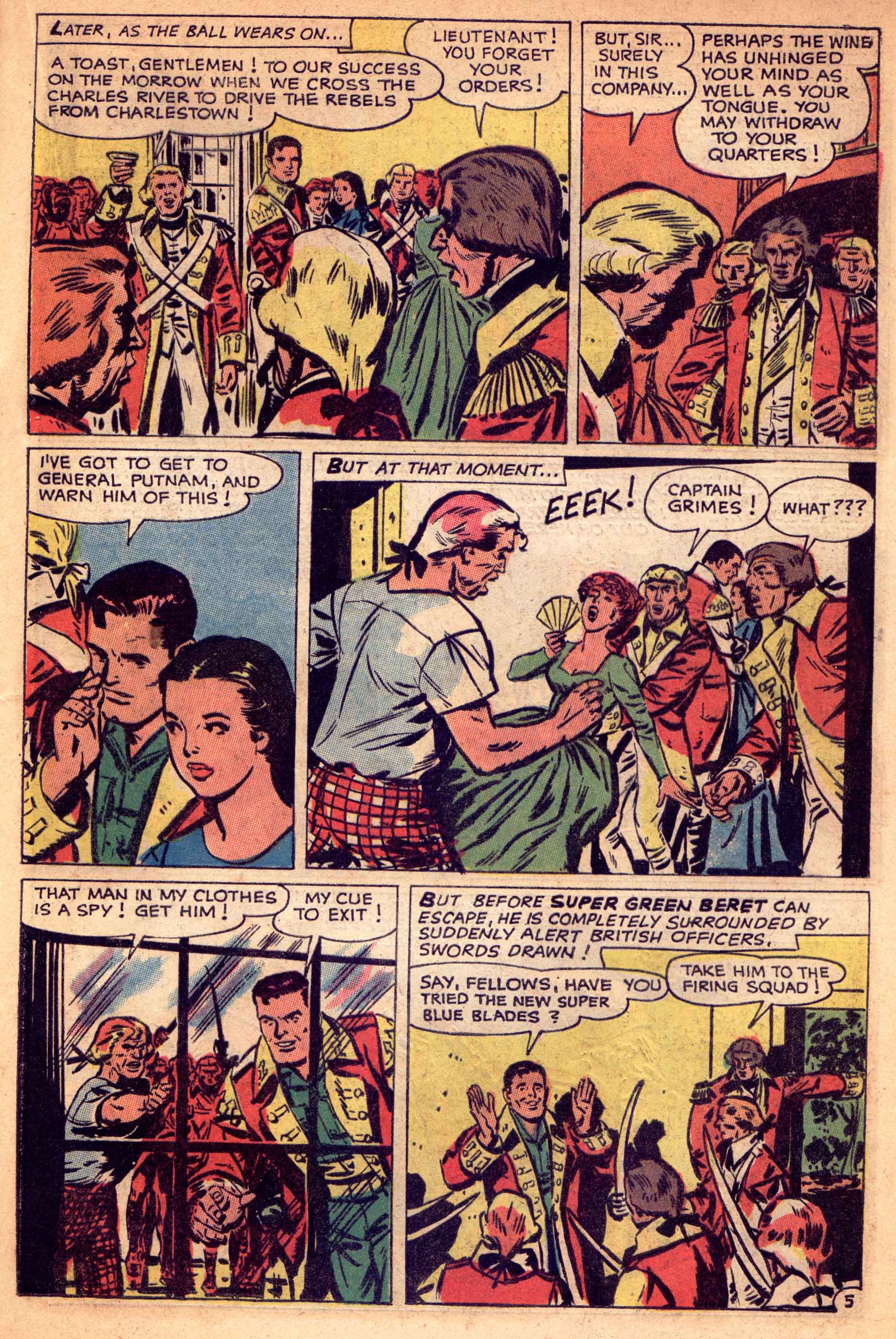 Read online Super Green Beret comic -  Issue #2 - 36