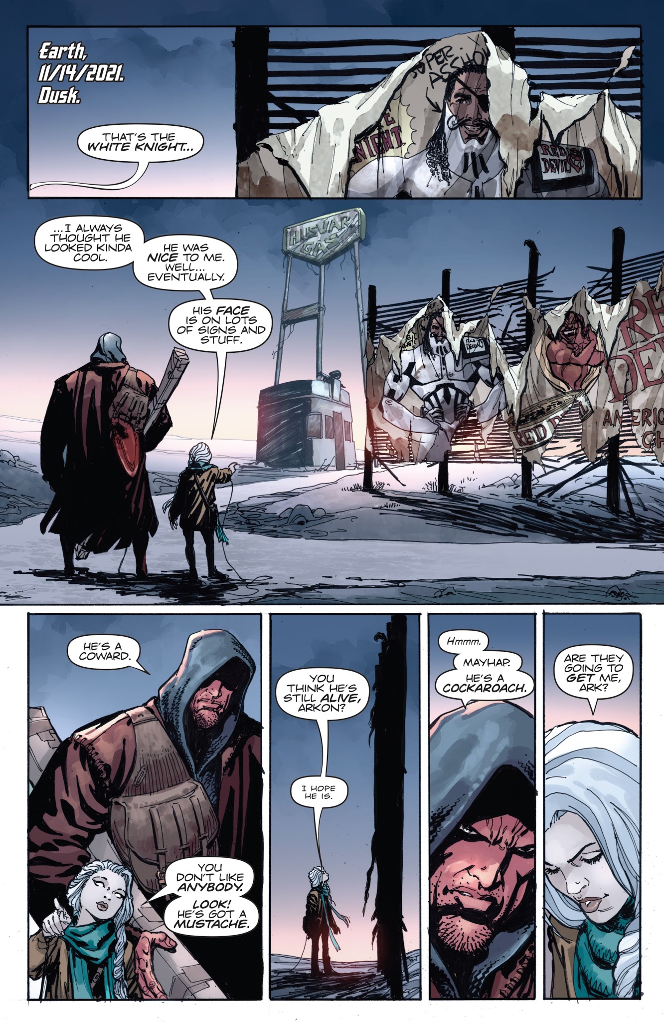 Read online Dread Gods comic -  Issue #1 - 22