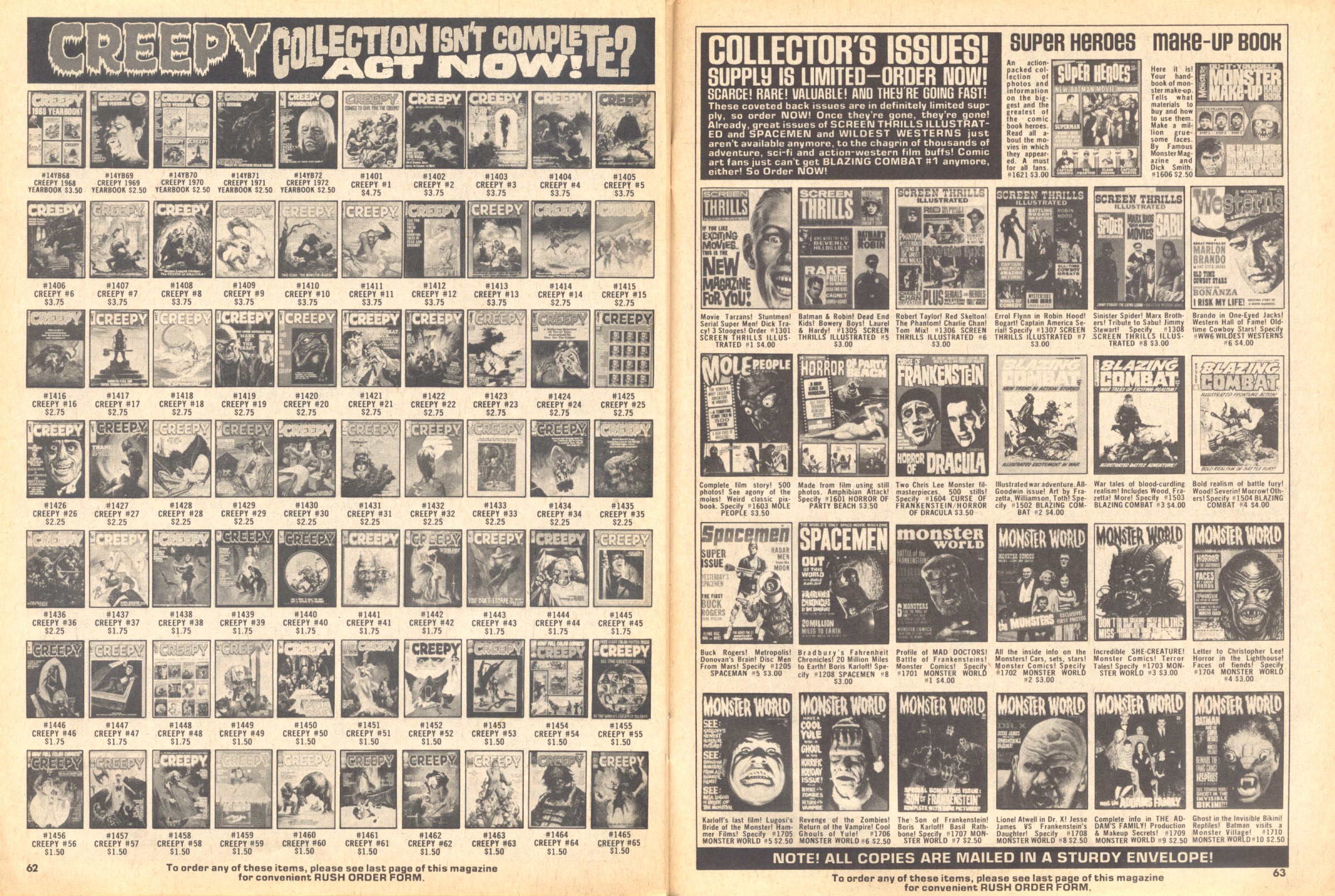 Read online Creepy (1964) comic -  Issue #66 - 62