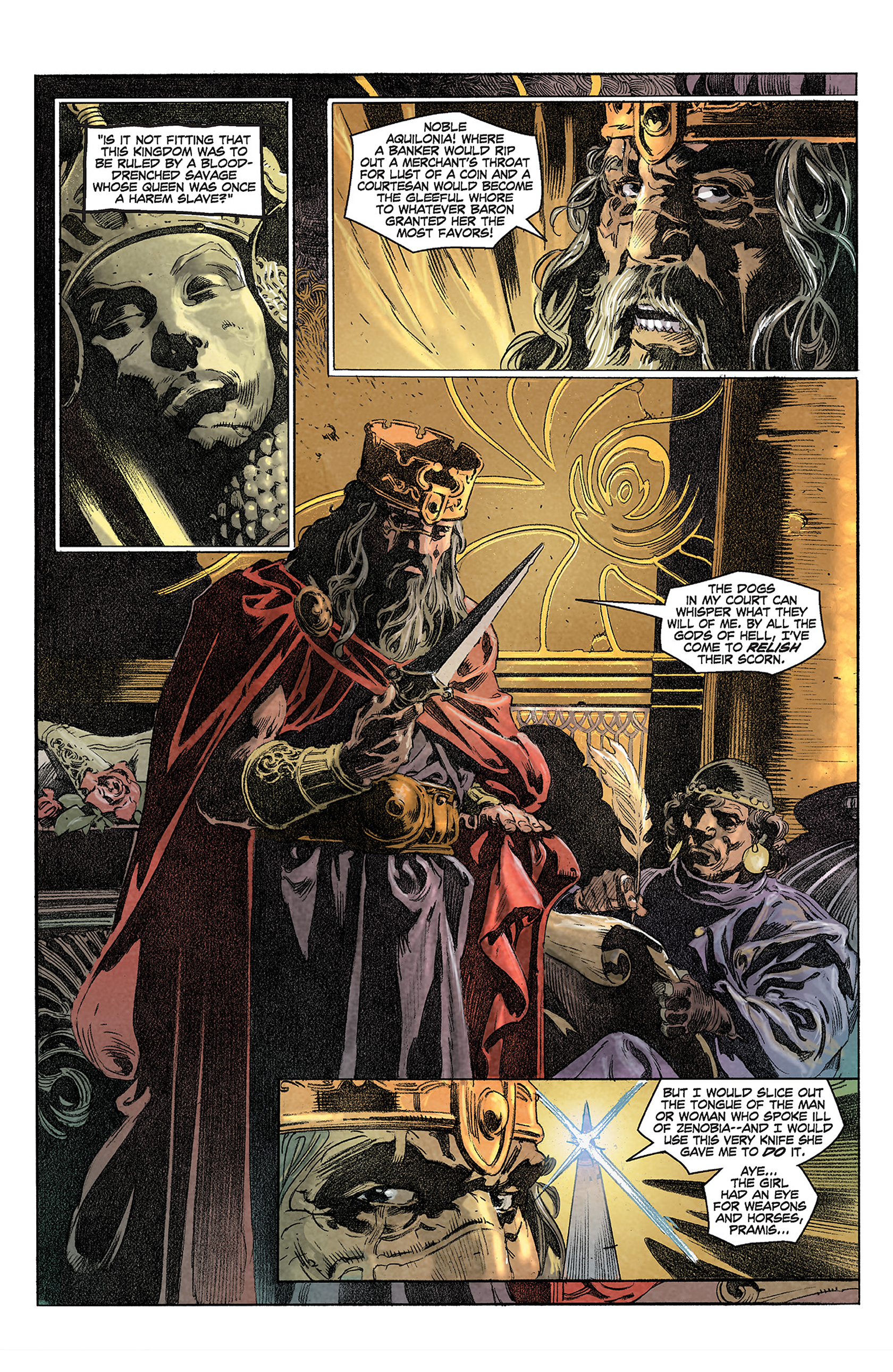 Read online King Conan: The Hour of the Dragon comic -  Issue #4 - 3