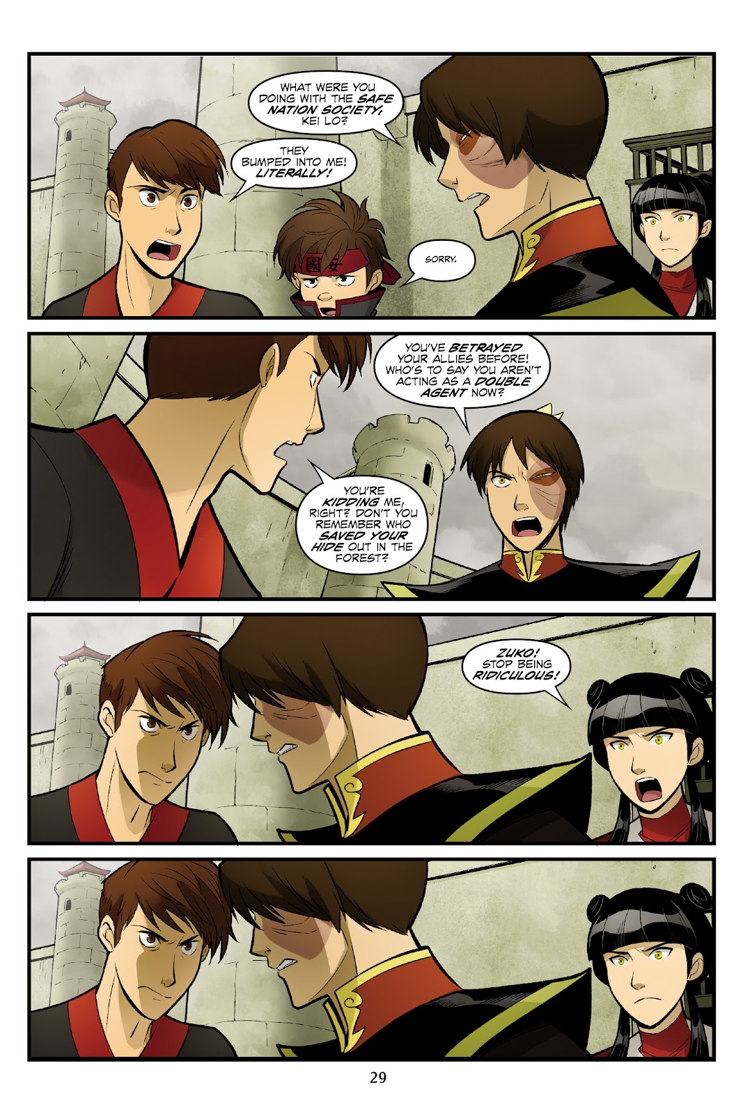 Nickelodeon Avatar: The Last Airbender - Smoke and Shadow issue Part 3 - Page 31