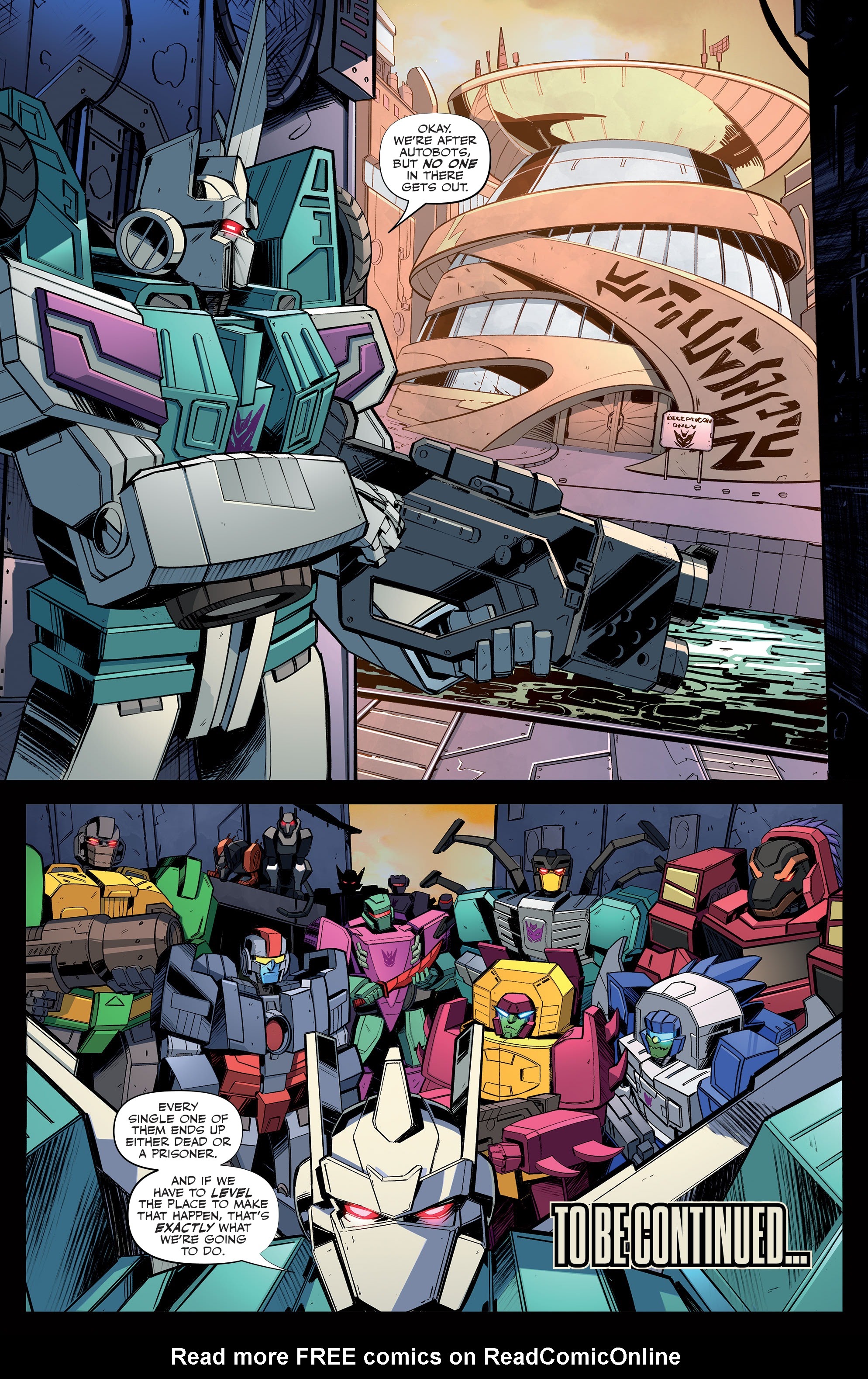 Read online Transformers (2019) comic -  Issue #38 - 24