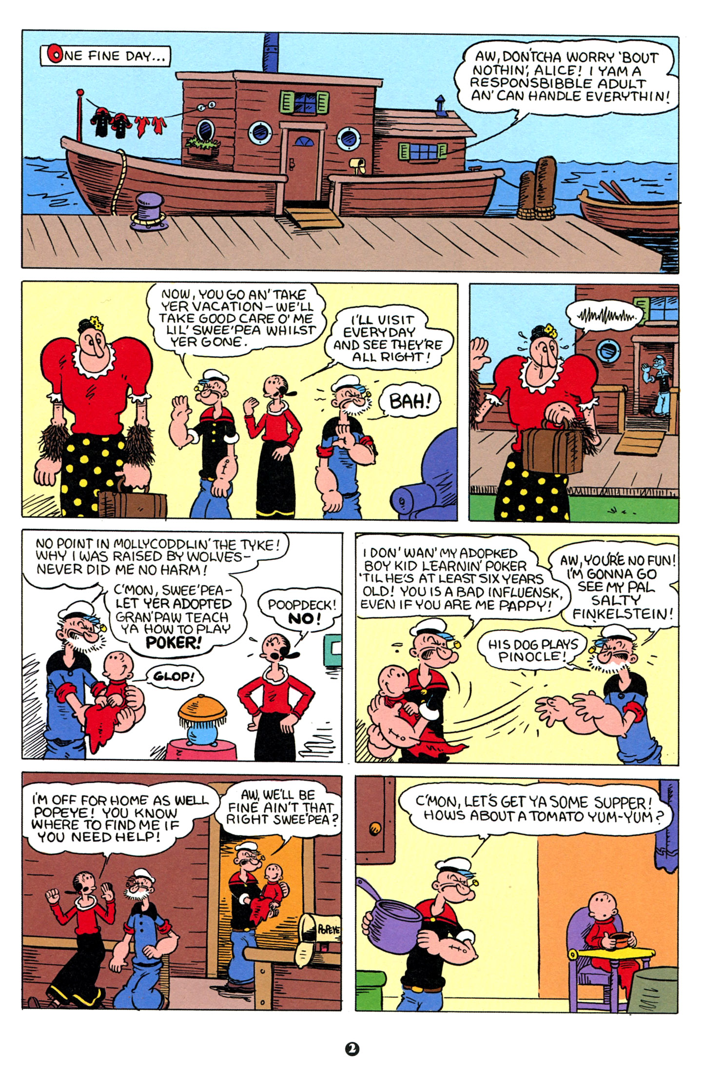Read online Popeye (2012) comic -  Issue #5 - 4