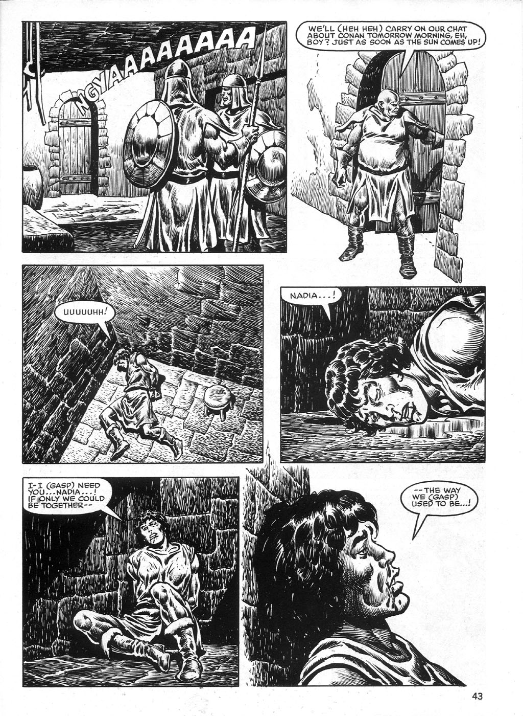 Read online The Savage Sword Of Conan comic -  Issue #99 - 42