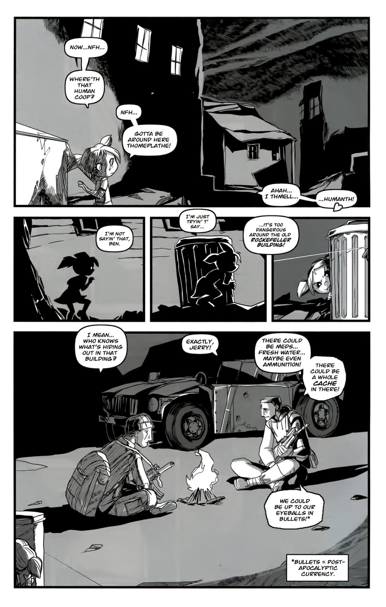 Read online The Littlest Zombie vs The Littlest Vampire comic -  Issue # Full - 8