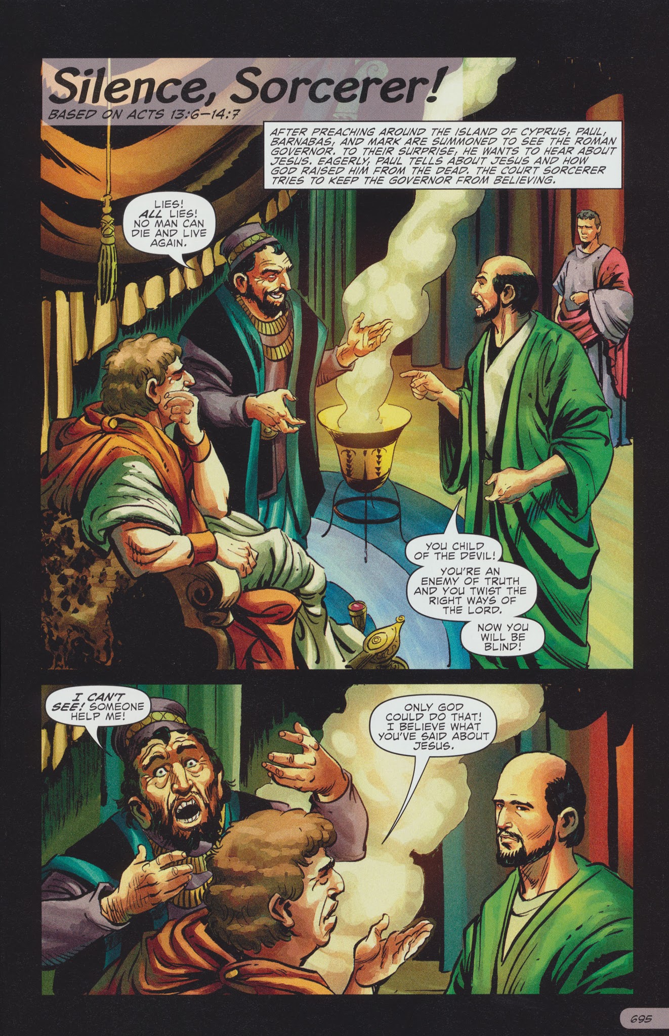 Read online The Action Bible comic -  Issue # TPB 2 - 318