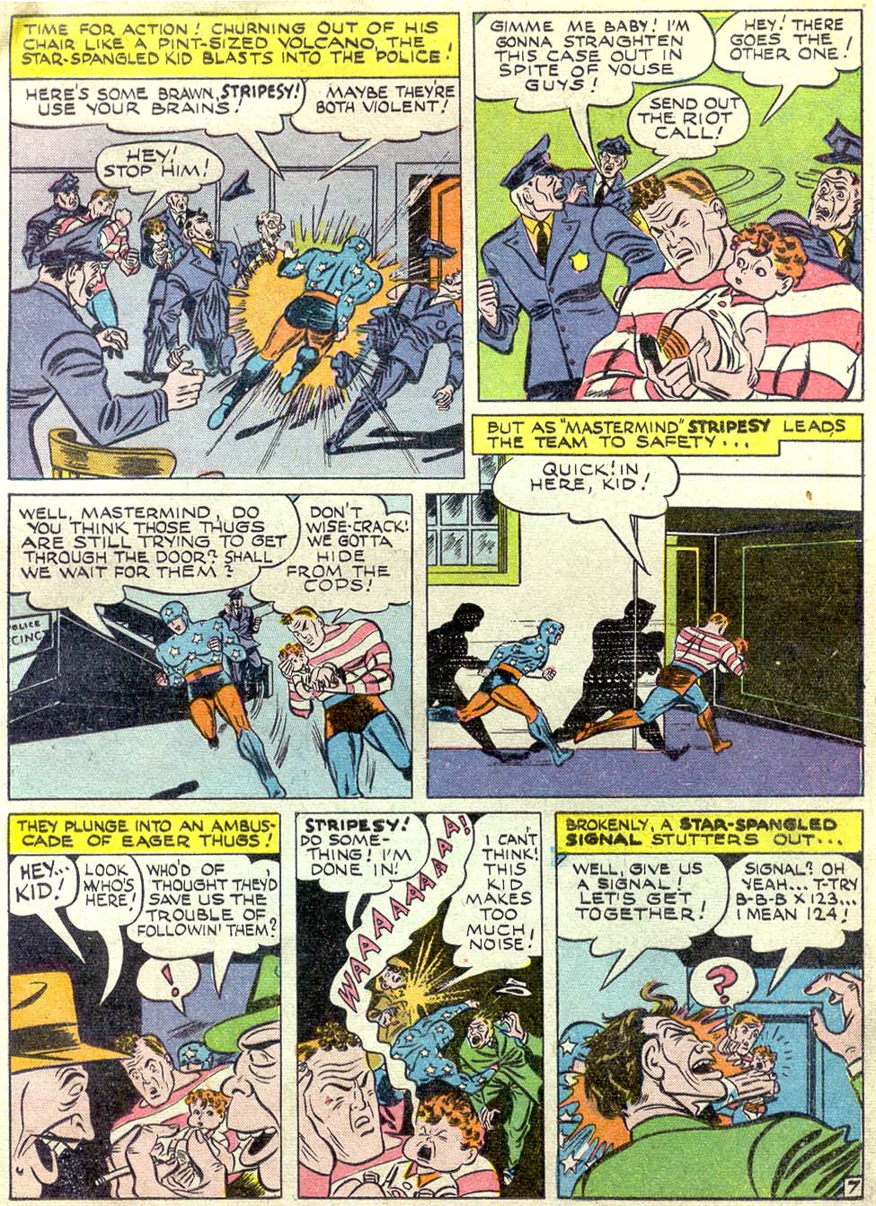 Read online Star Spangled Comics comic -  Issue #22 - 23