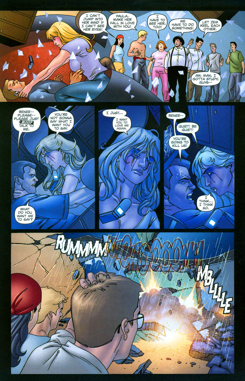 Read online Freshmen II: Fundamentals of Fear comic -  Issue #6 - 8