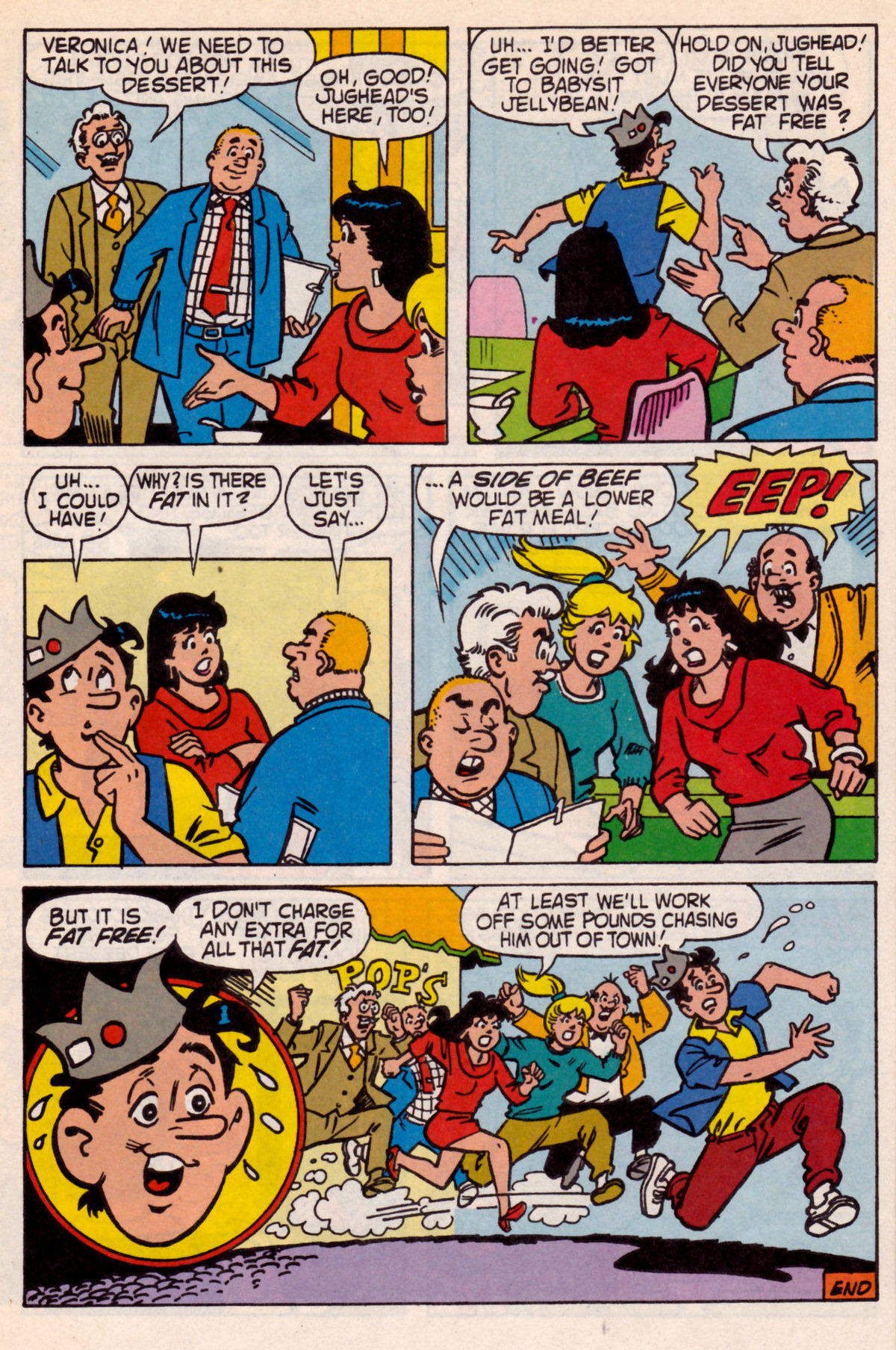 Read online Archie's Ten Issue Collector's Set comic -  Issue #6 - 8