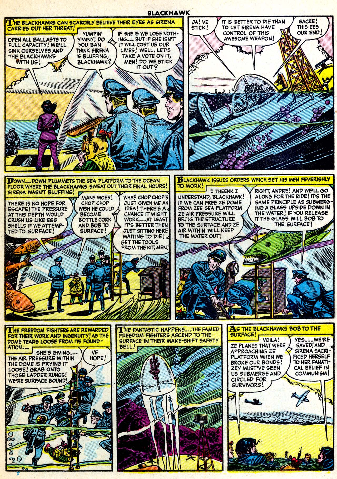 Read online Blackhawk (1957) comic -  Issue #93 - 24