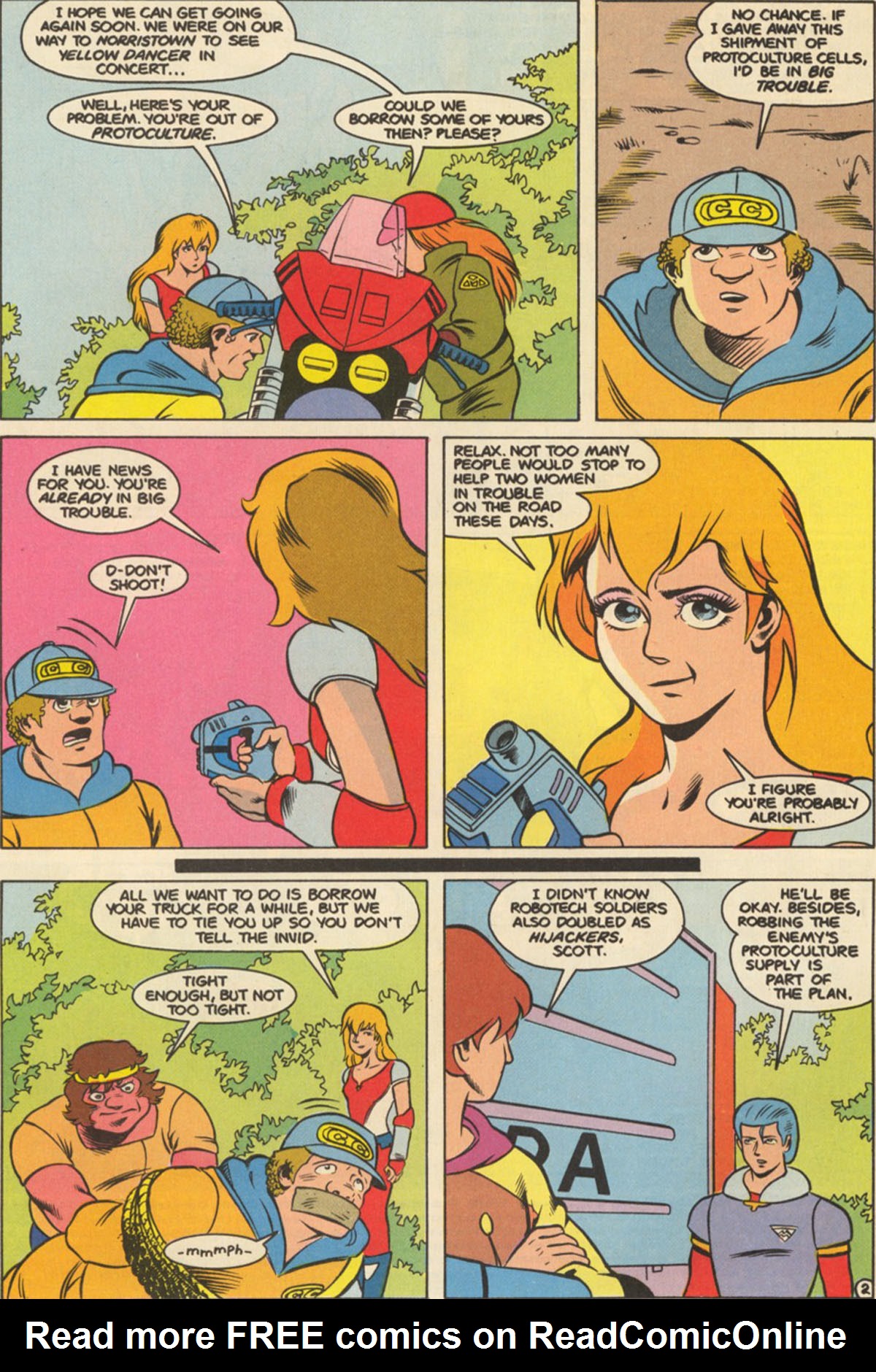 Read online Robotech The New Generation comic -  Issue #5 - 5