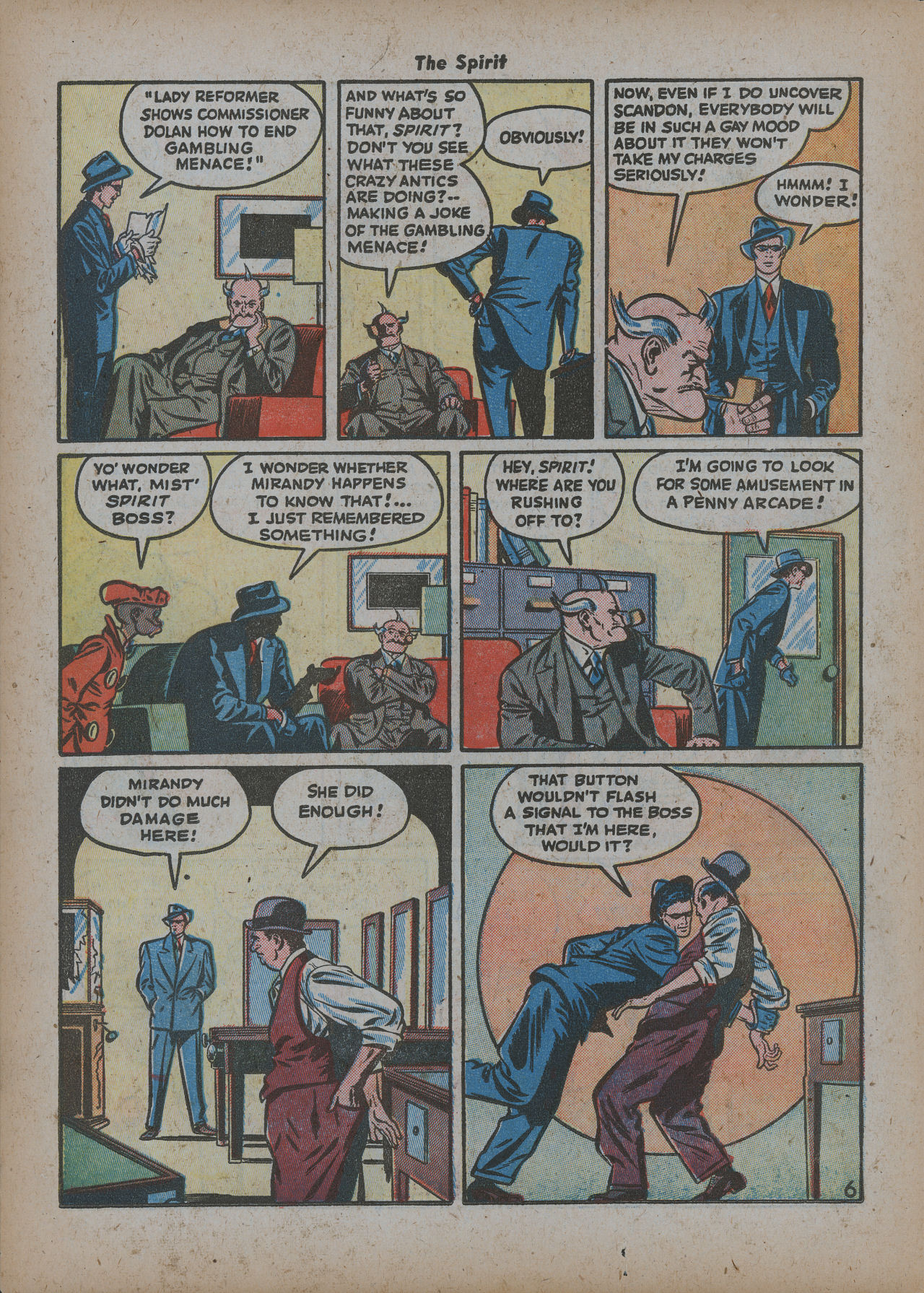 Read online The Spirit (1944) comic -  Issue #13 - 16