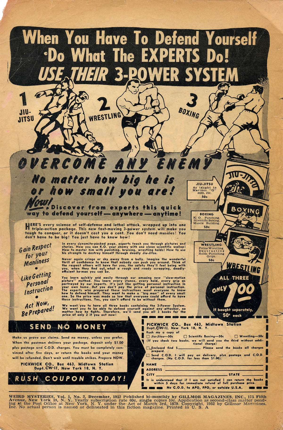Read online Weird Mysteries (1952) comic -  Issue #2 - 2