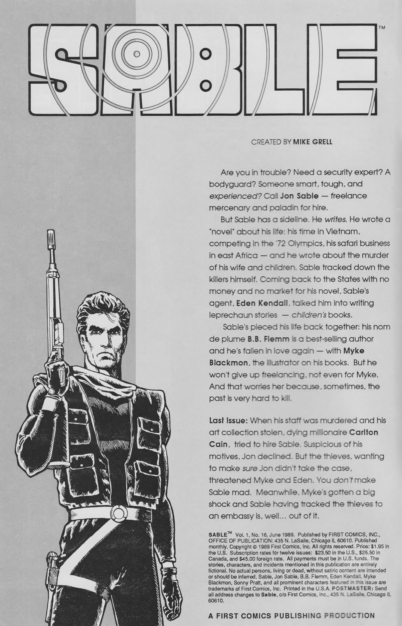 Read online Sable comic -  Issue #16 - 2