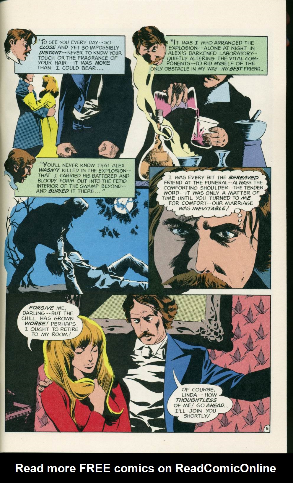 Read online Roots of the Swamp Thing comic -  Issue #5 - 47