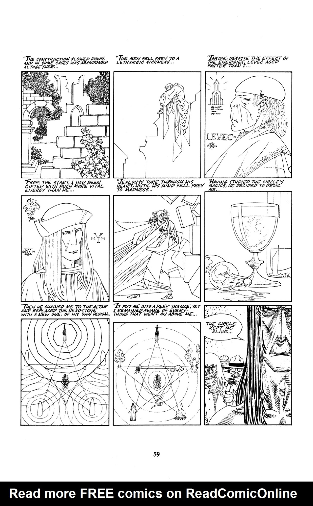 Read online Cheval Noir comic -  Issue #23 - 61
