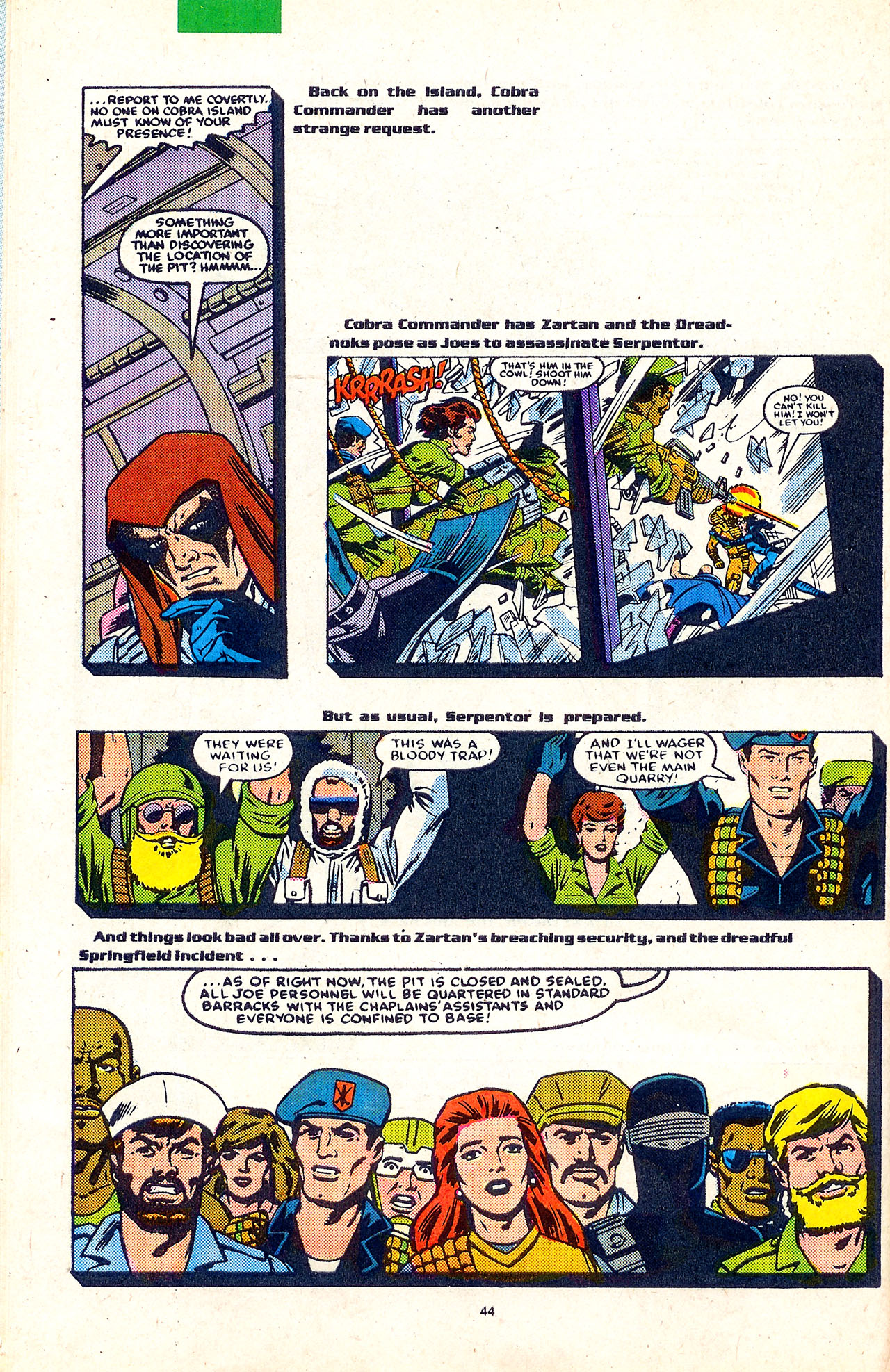 Read online G.I. Joe Yearbook comic -  Issue #3 - 46