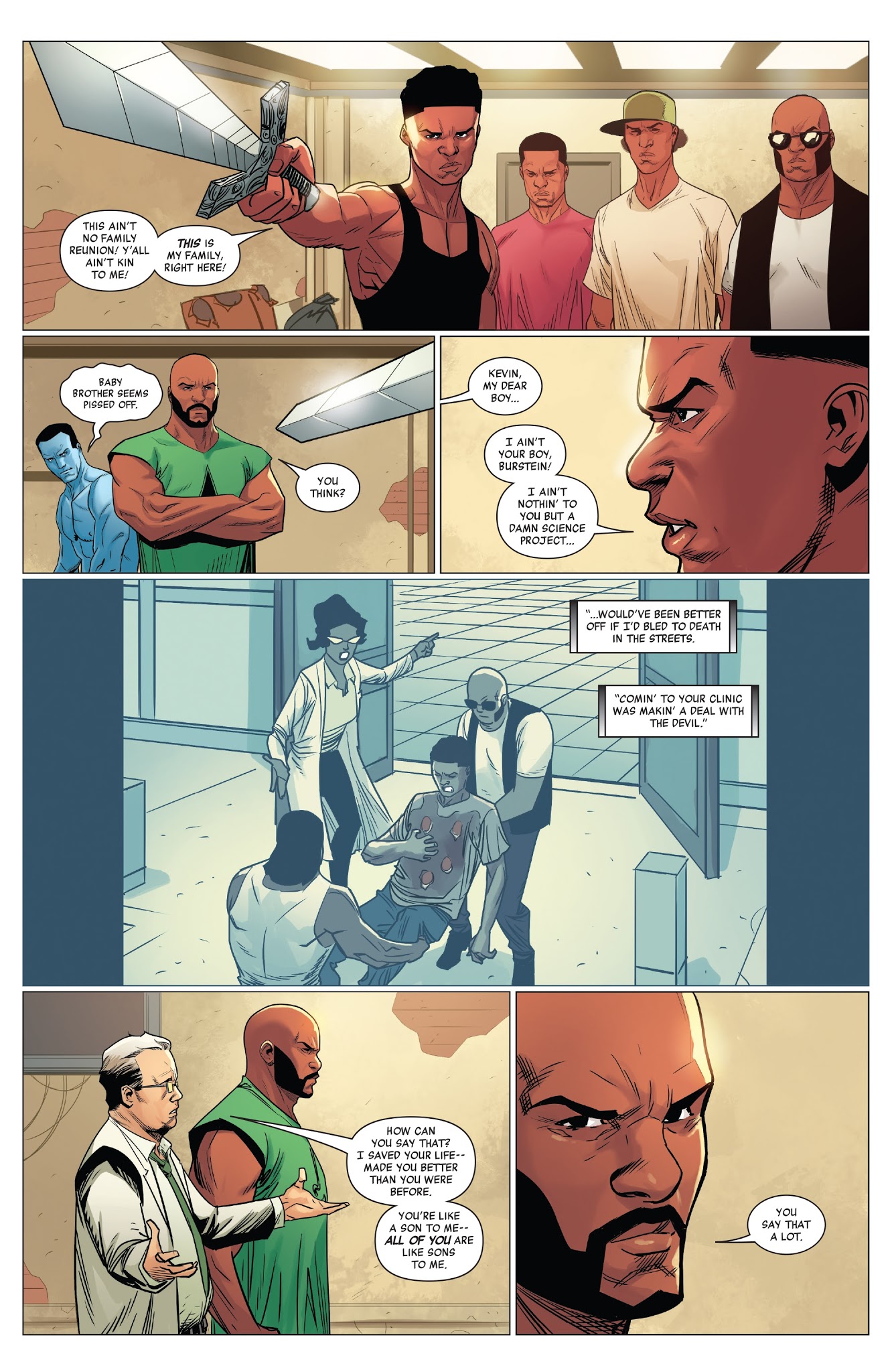 Read online Luke Cage comic -  Issue #4 - 17