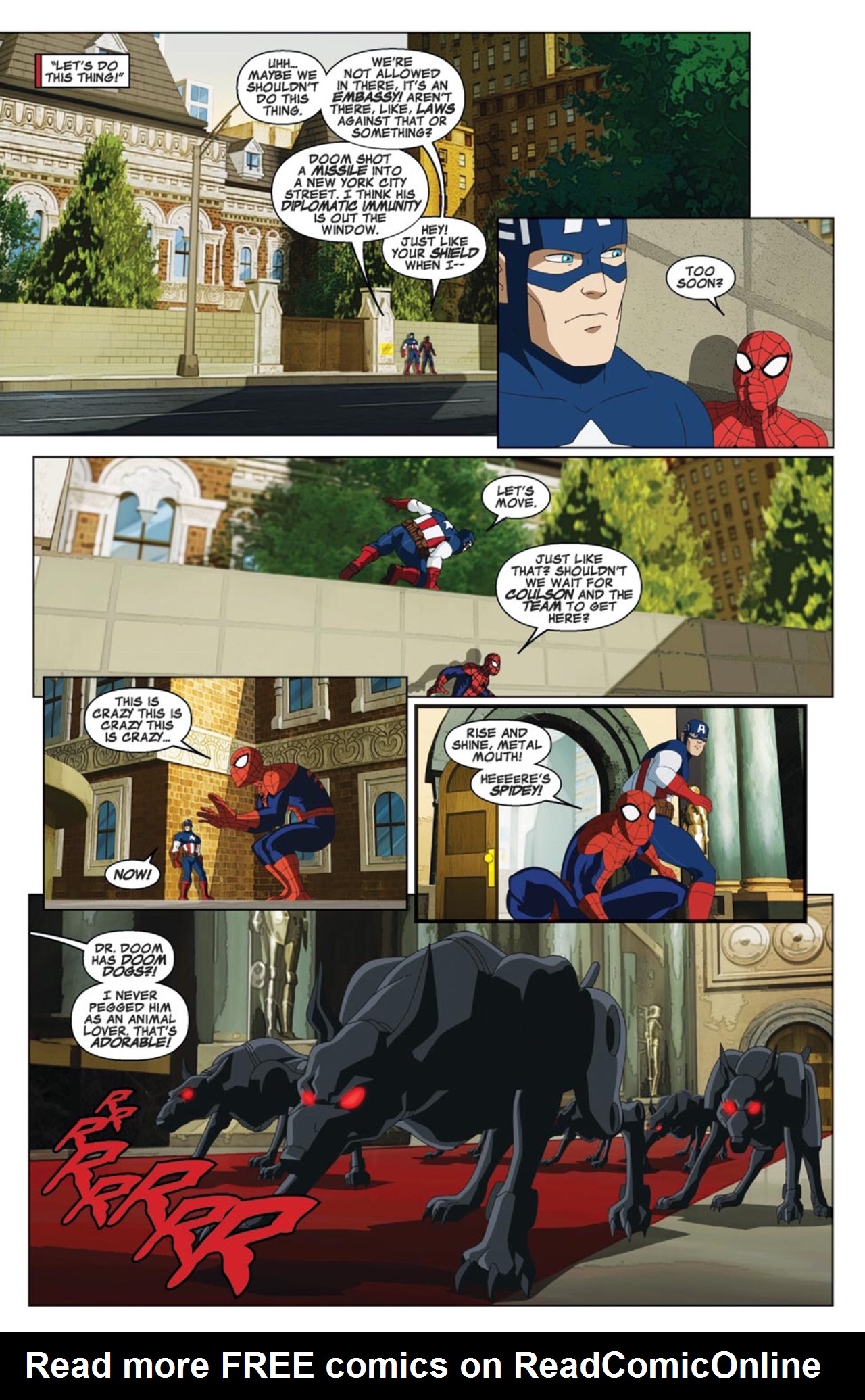 Read online Marvel Universe Ultimate Spider-Man: Web Warriors comic -  Issue #1 - 11