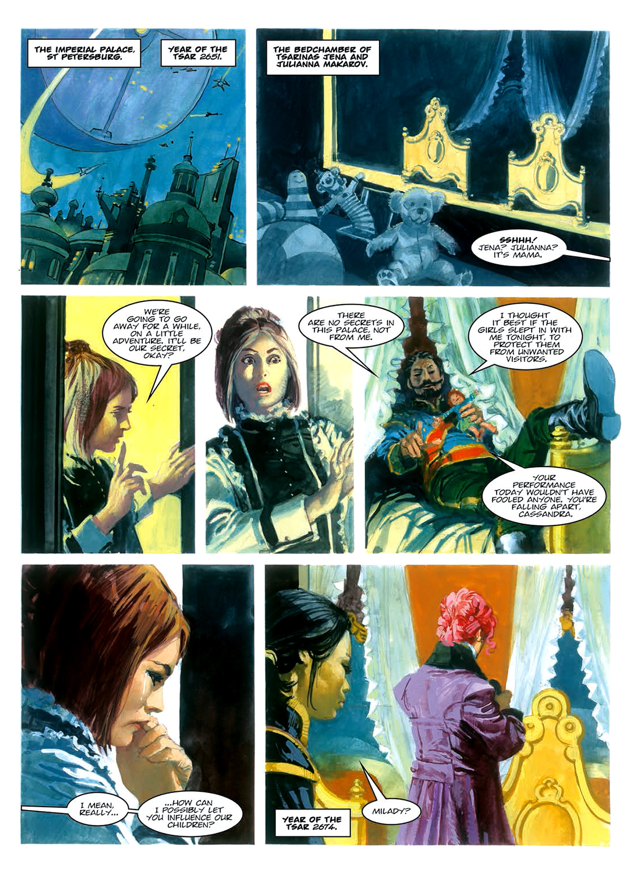 Read online Nikolai Dante comic -  Issue # TPB 8 - 198