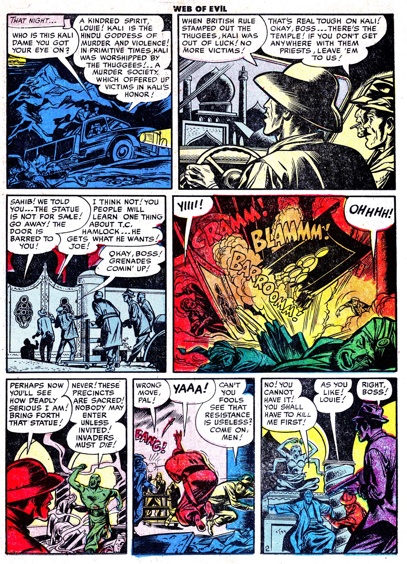 Read online Web of Evil comic -  Issue #3 - 19