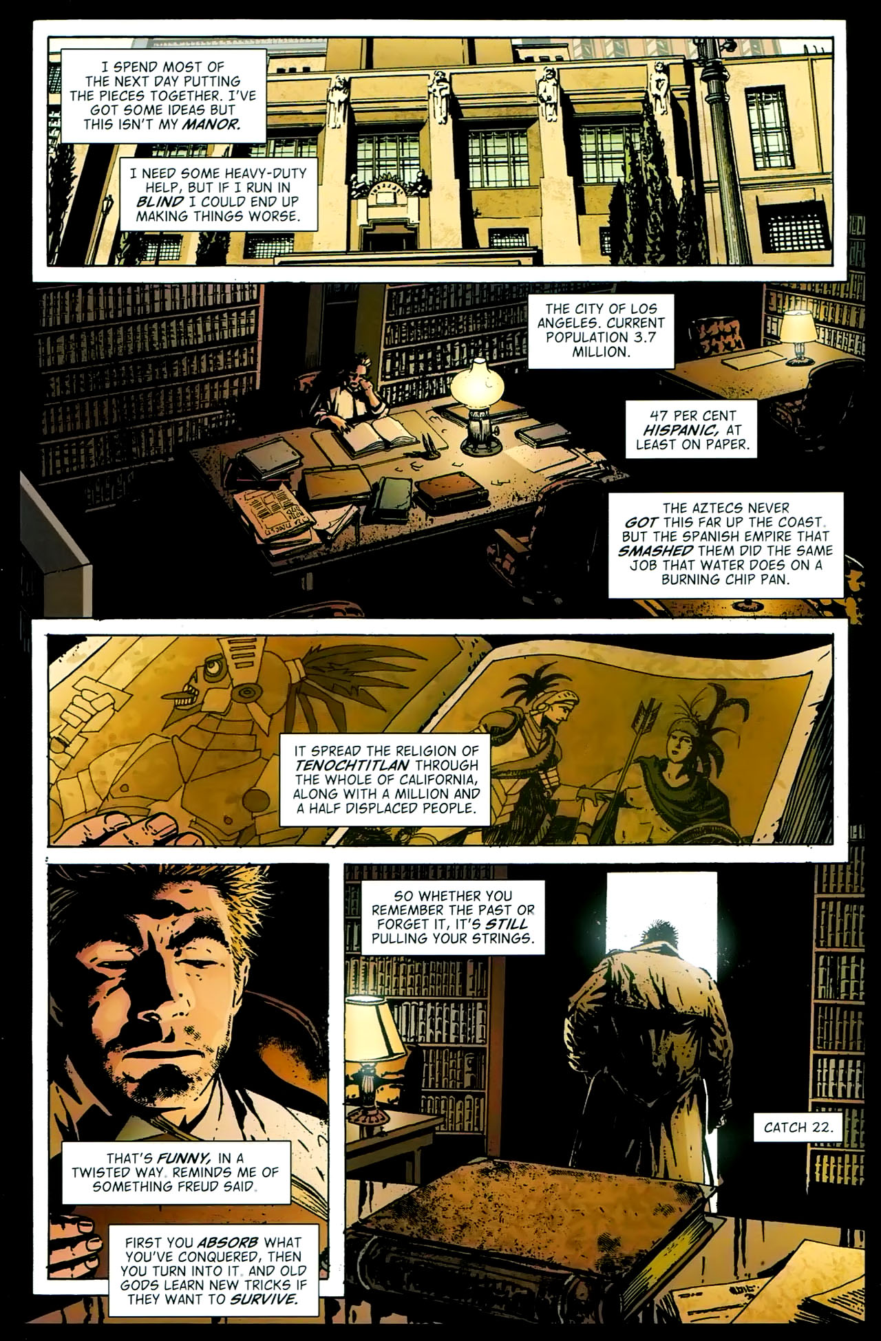 Read online John Constantine Hellblazer: All His Engines comic -  Issue # Full - 48