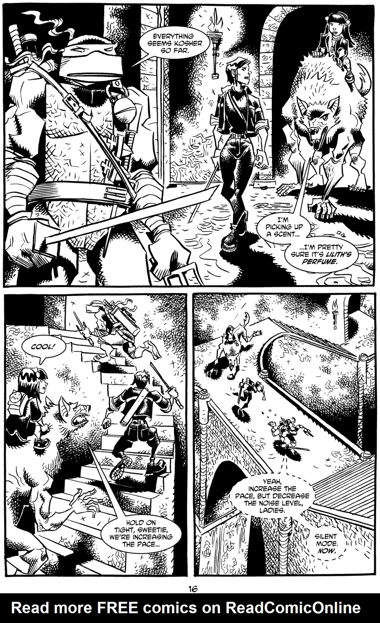 Read online Raphael Bad Moon Rising comic -  Issue #4 - 17
