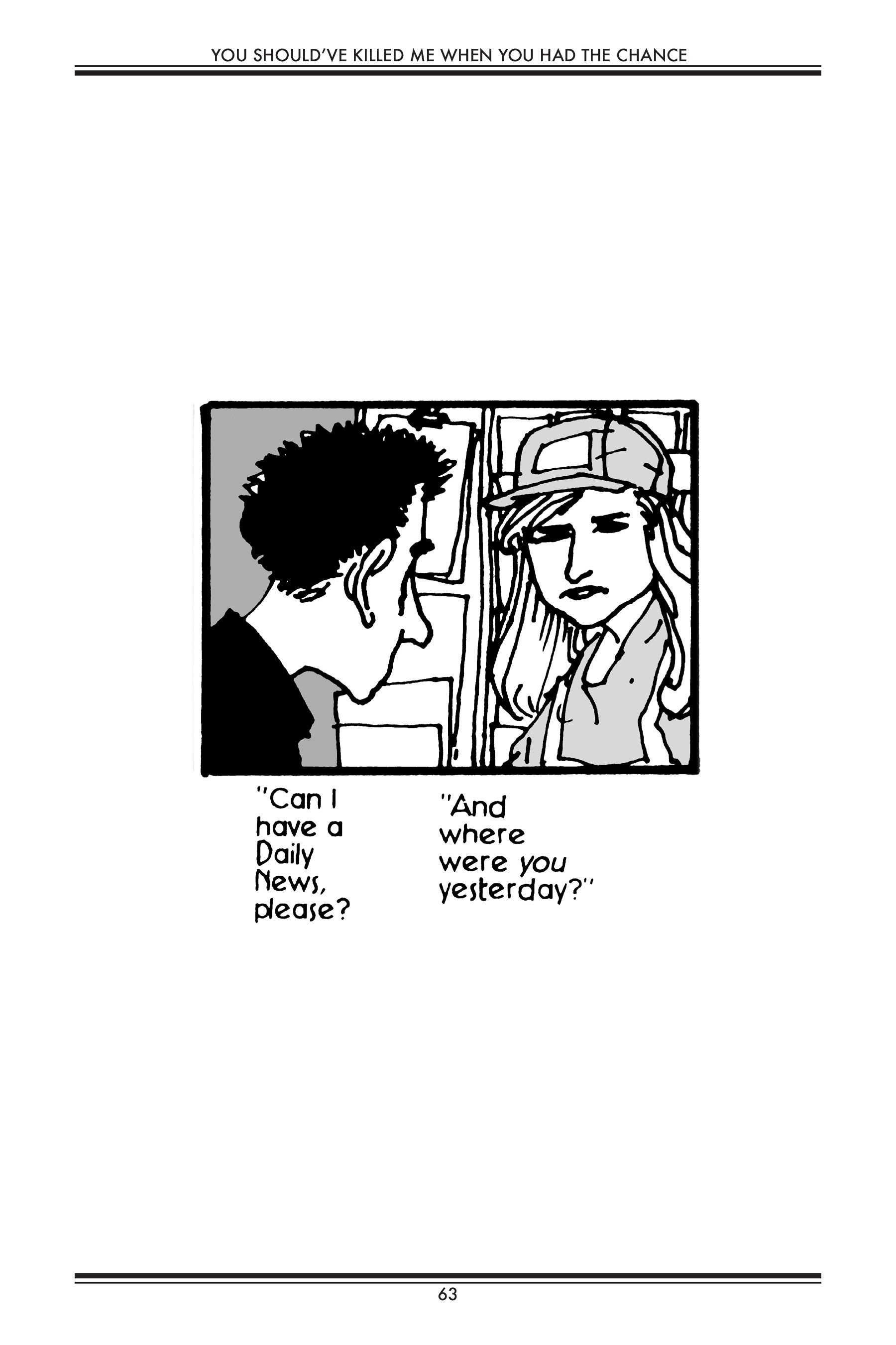 Read online You Should Have Killed Me When You Had The Chance!: Quality Jollity Super Special comic -  Issue # TPB - 63