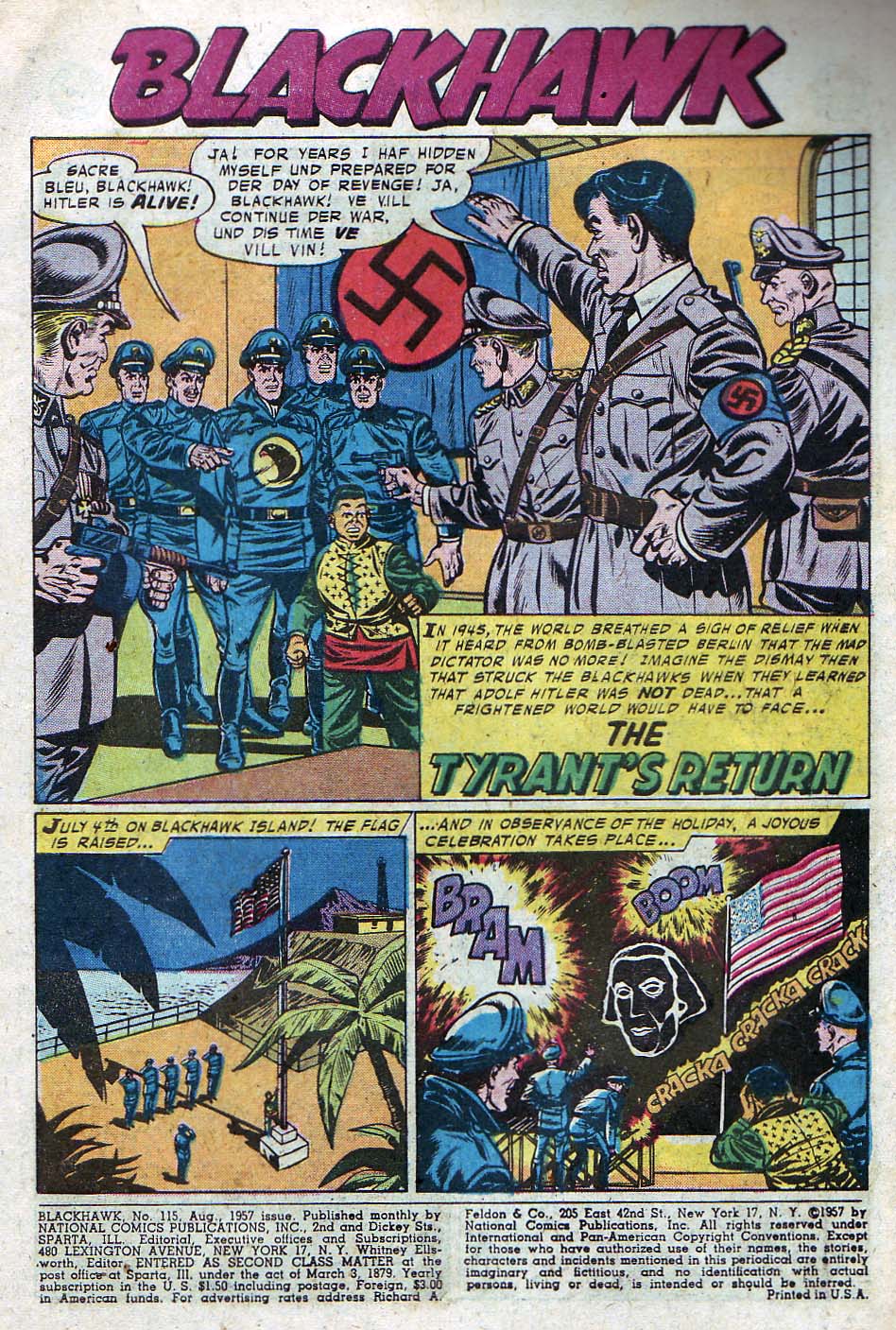 Blackhawk (1957) Issue #115 #8 - English 3