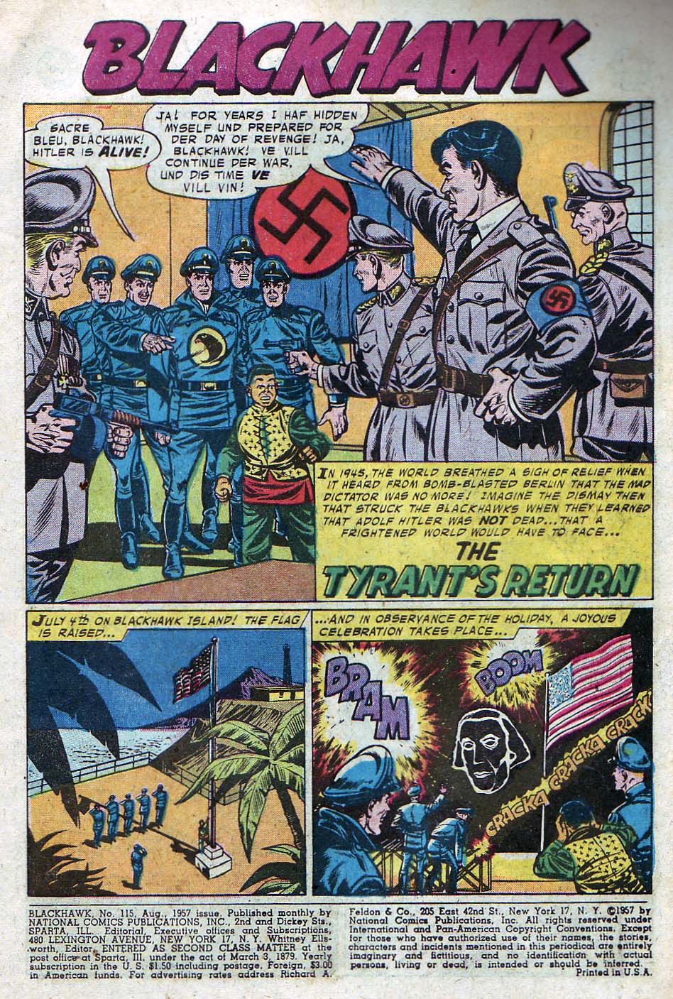 Read online Blackhawk (1957) comic -  Issue #115 - 3