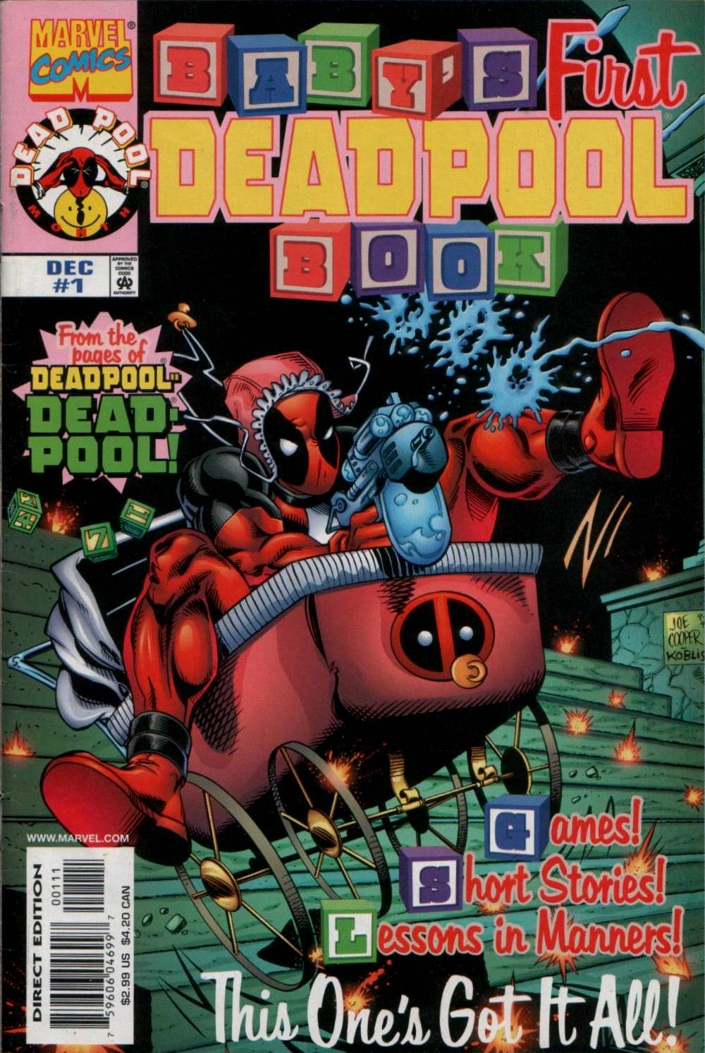Read online Baby's First Deadpool Book comic -  Issue # Full - 1