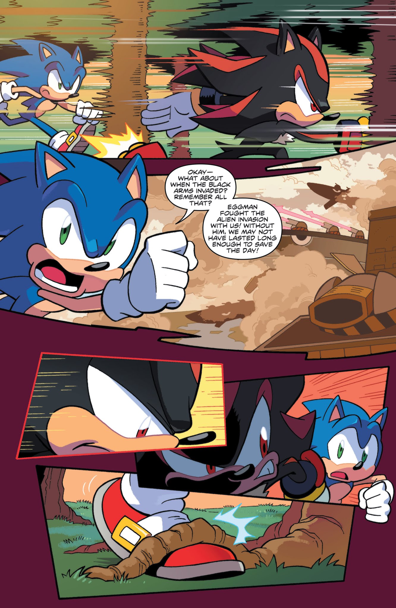 Read online Sonic the Hedgehog (2018) comic -  Issue #6 - 12